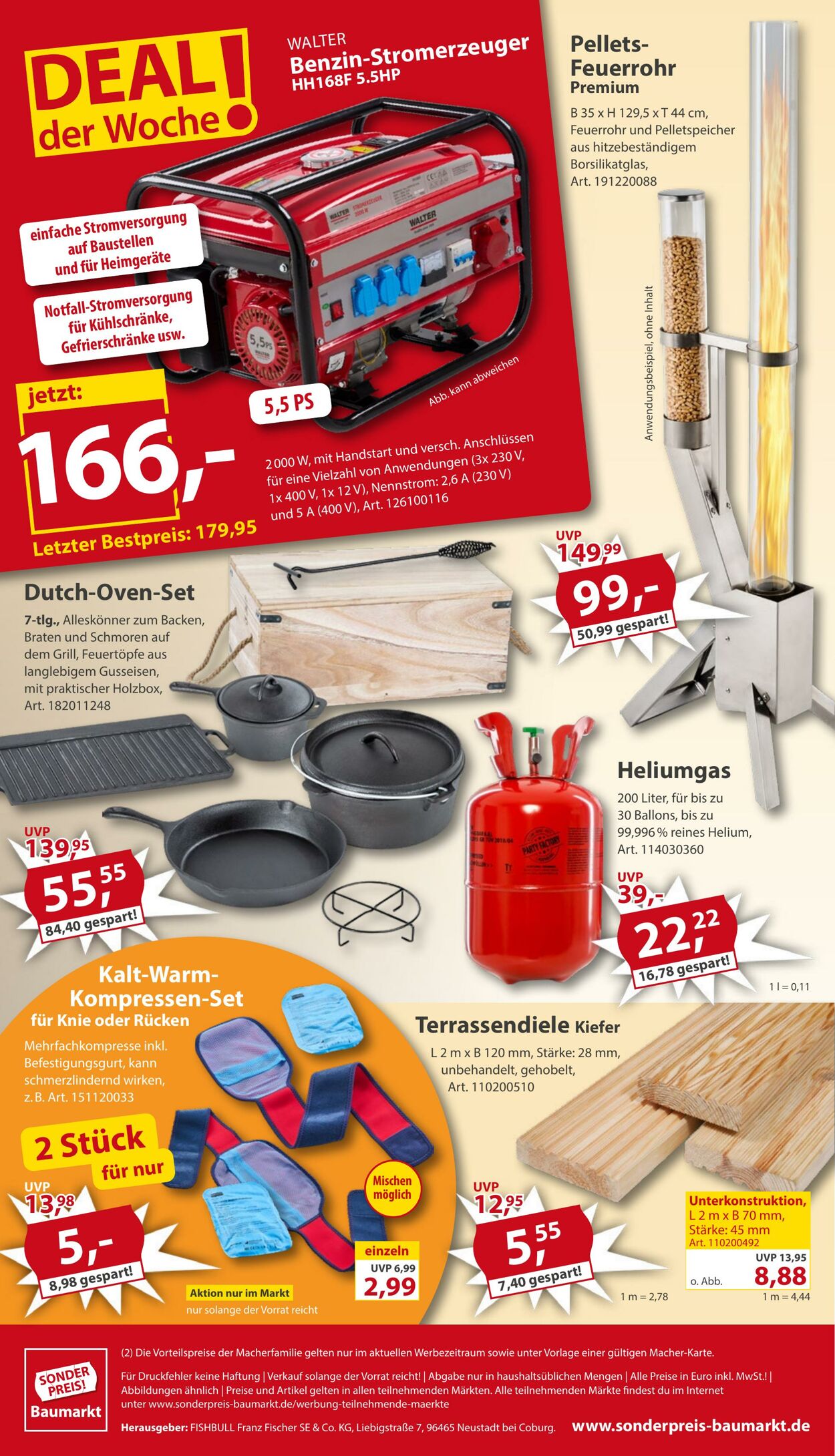 Prospekt Sonderpreis Baumarkt 02.05.2026 - 16.05.2026