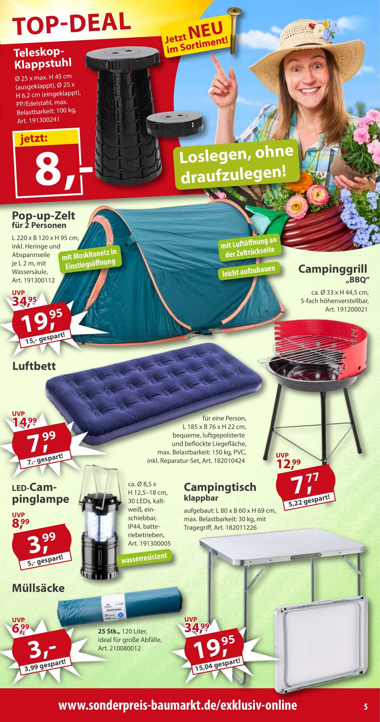 Prospekt Sonderpreis Baumarkt 02.05.2026 - 16.05.2026