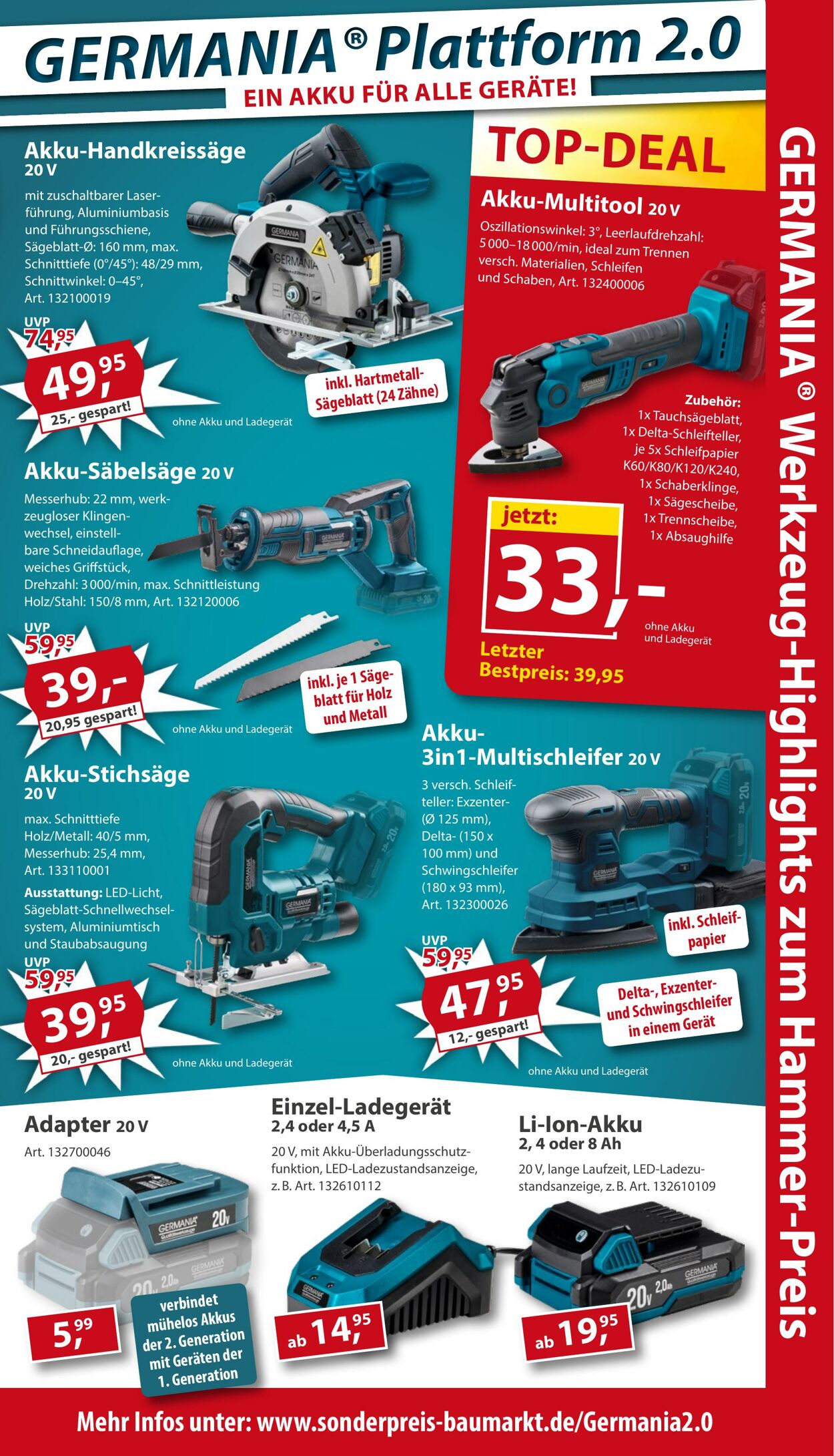 Prospekt Sonderpreis Baumarkt 02.05.2026 - 16.05.2026