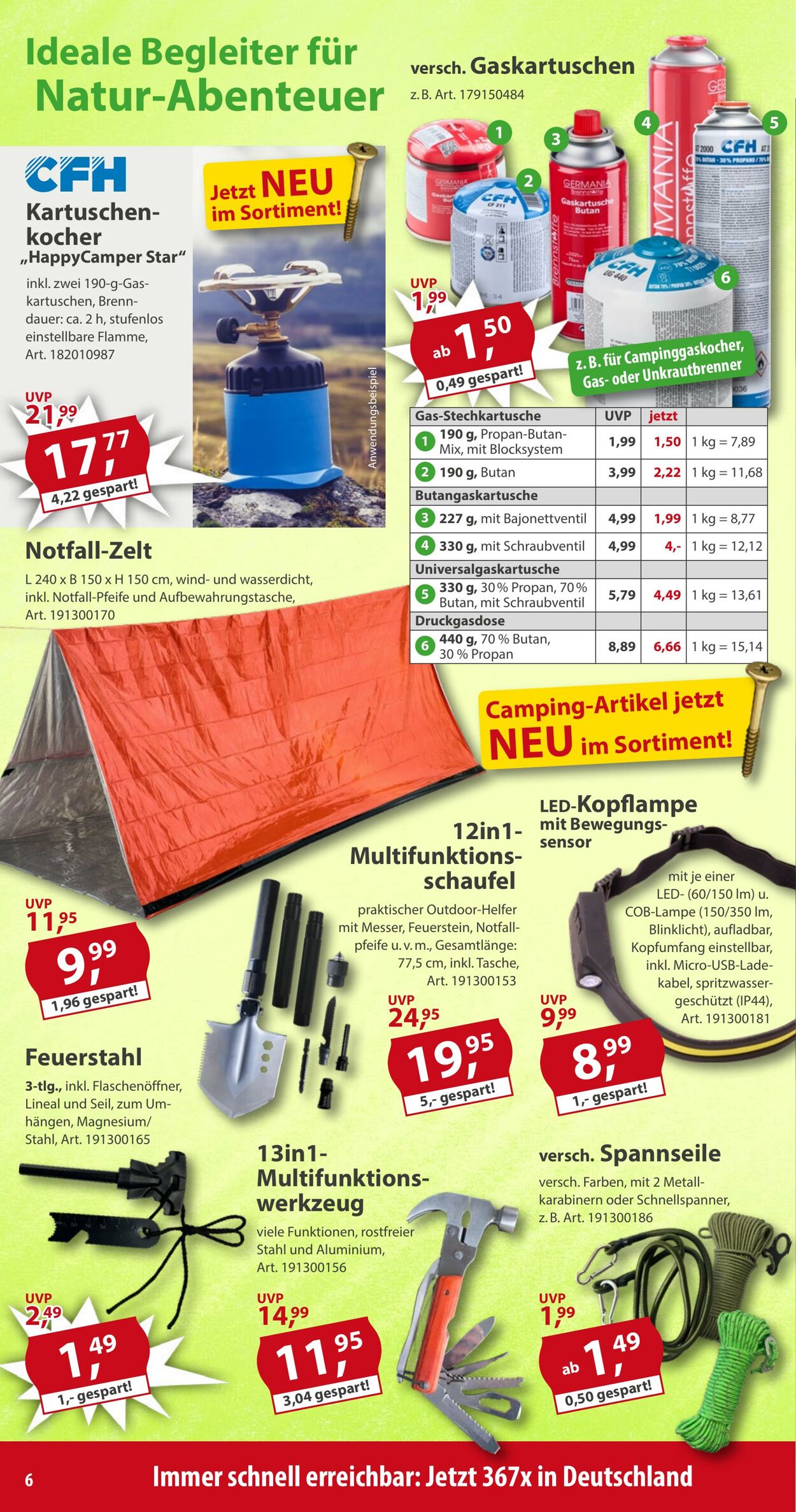 Prospekt Sonderpreis Baumarkt 02.05.2026 - 16.05.2026