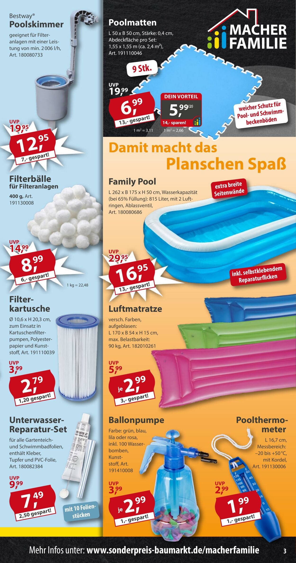 Prospekt Sonderpreis Baumarkt 02.05.2026 - 16.05.2026