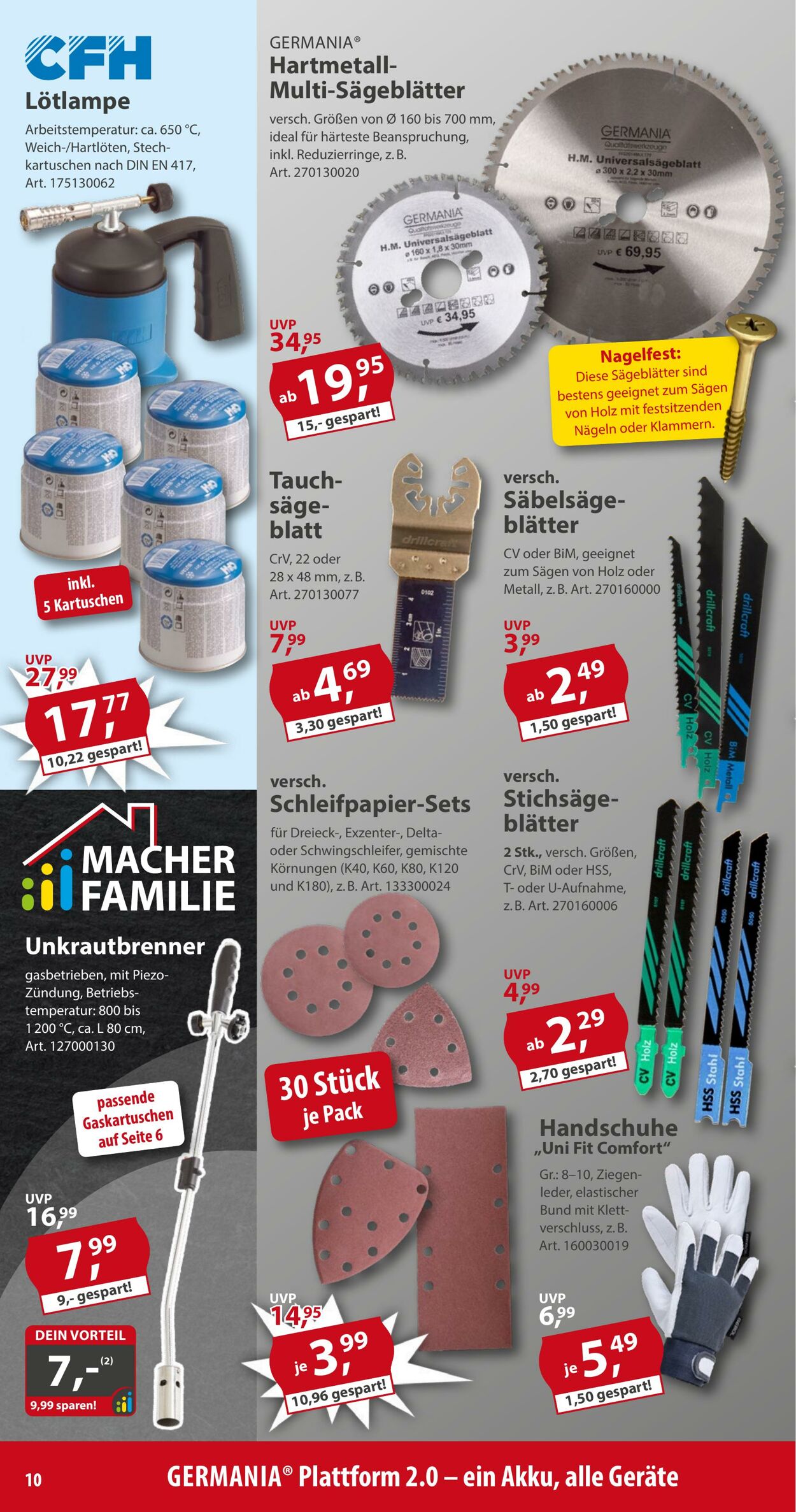 Prospekt Sonderpreis Baumarkt 02.05.2026 - 16.05.2026