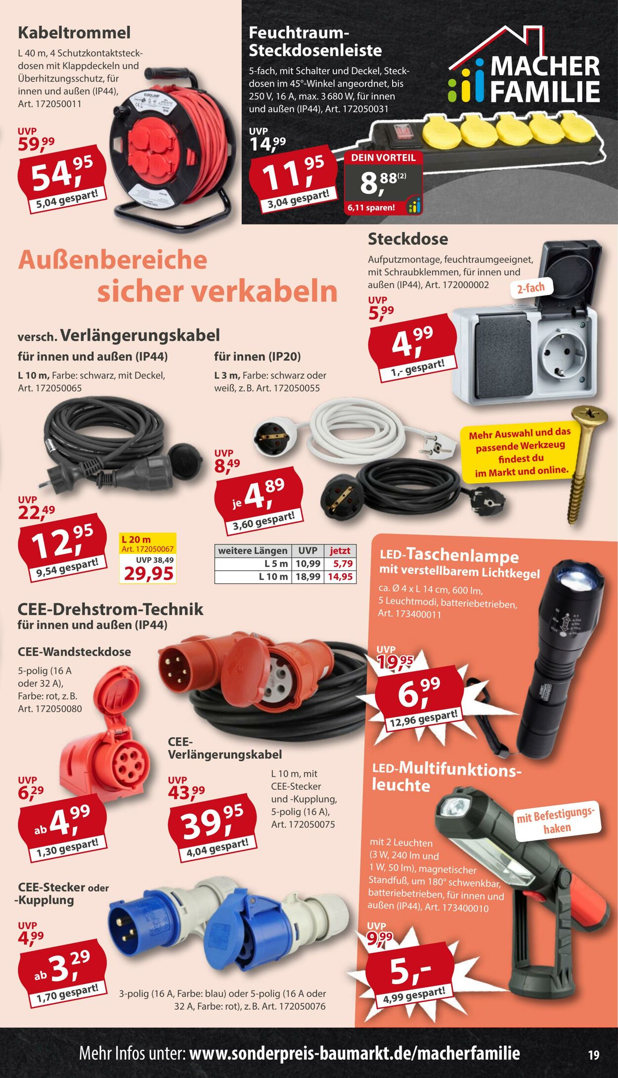 Prospekt Sonderpreis Baumarkt 02.05.2026 - 16.05.2026
