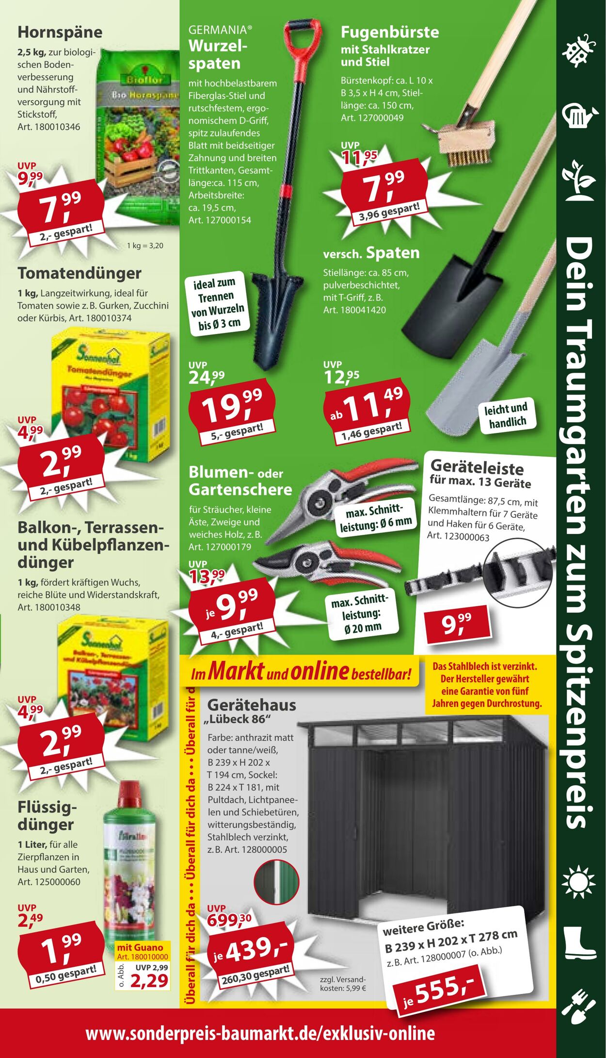 Prospekt Sonderpreis Baumarkt 09.05.2026 - 23.05.2026