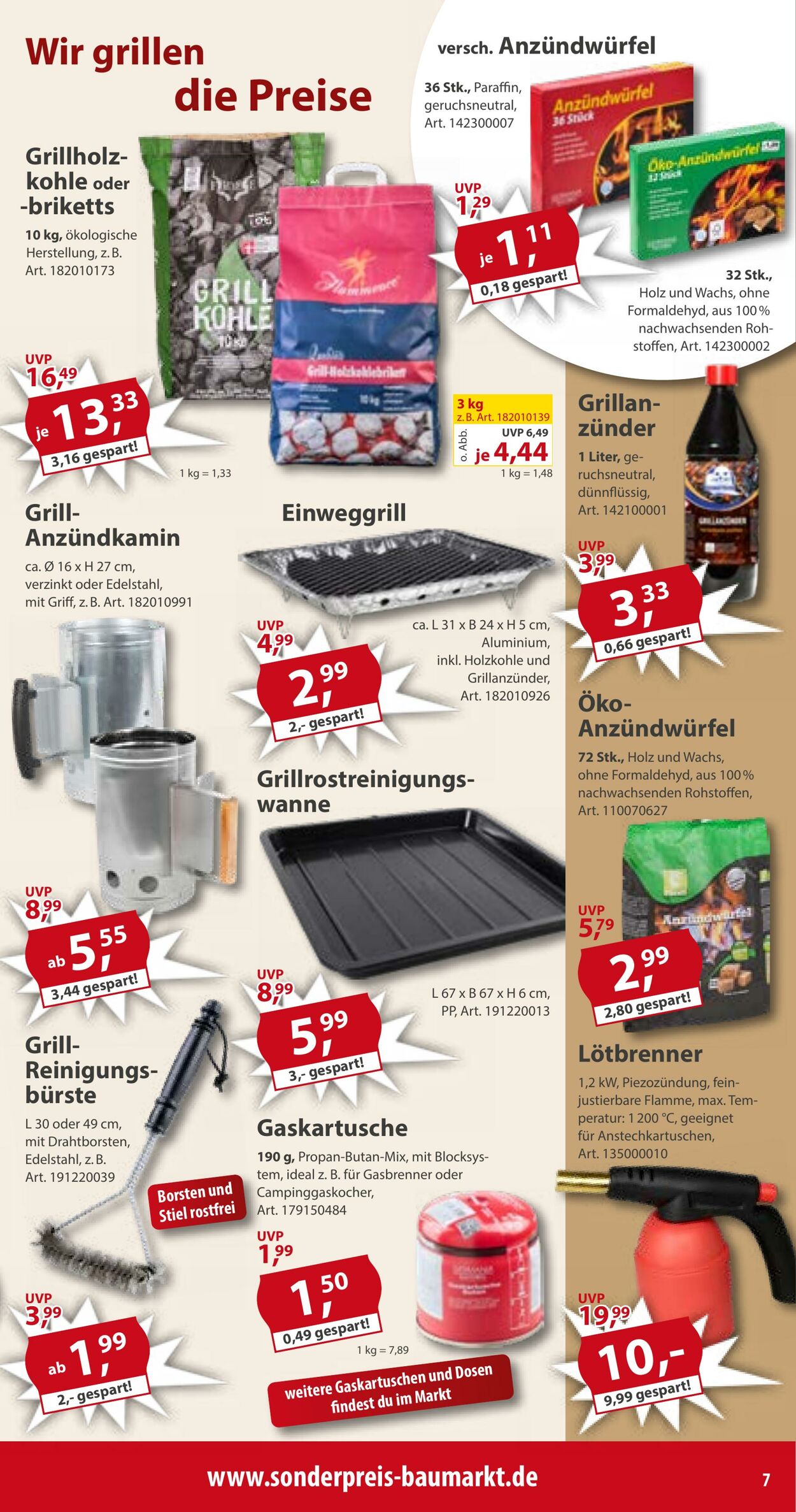 Prospekt Sonderpreis Baumarkt 09.05.2026 - 23.05.2026