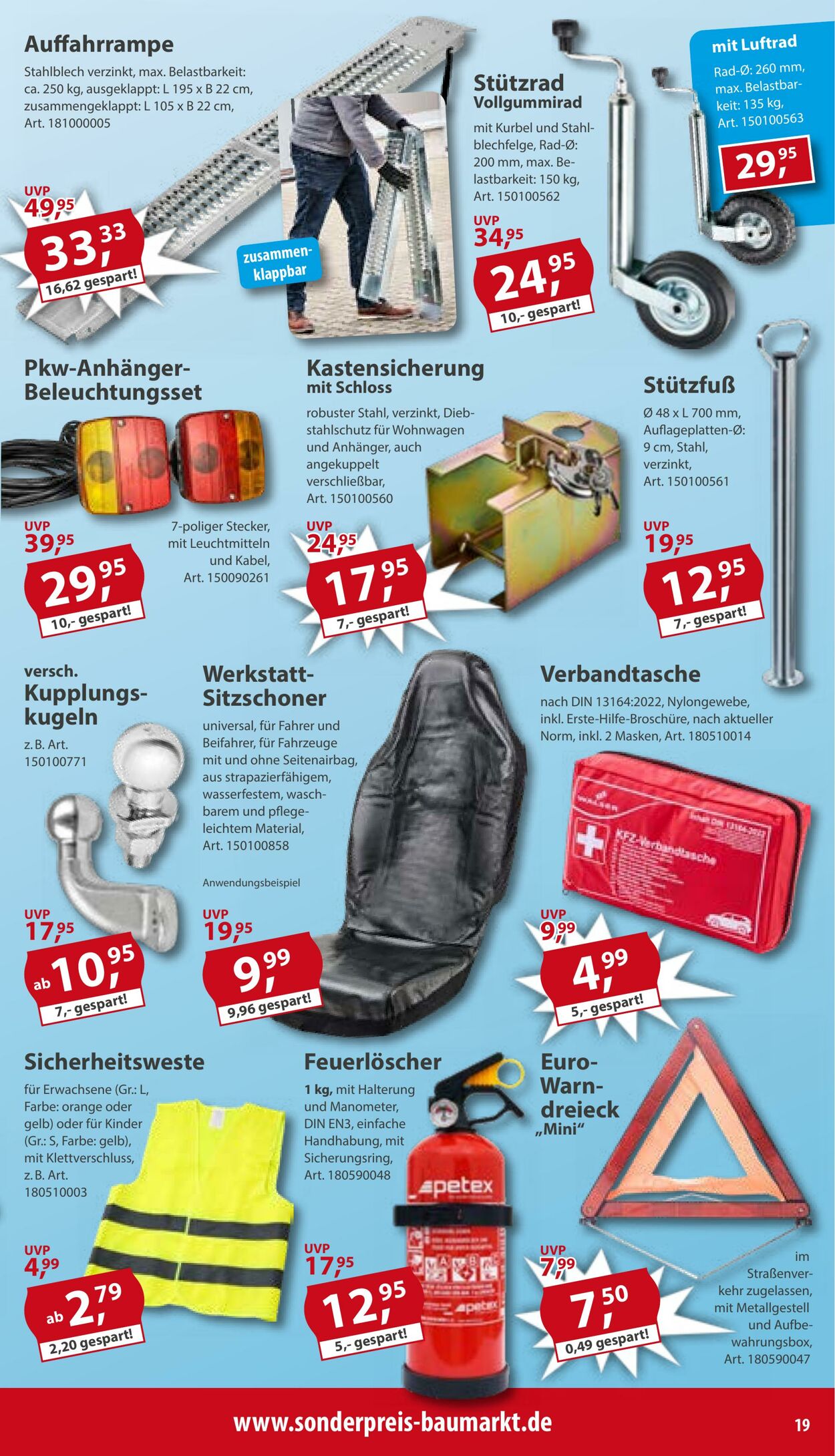 Prospekt Sonderpreis Baumarkt 09.05.2026 - 23.05.2026