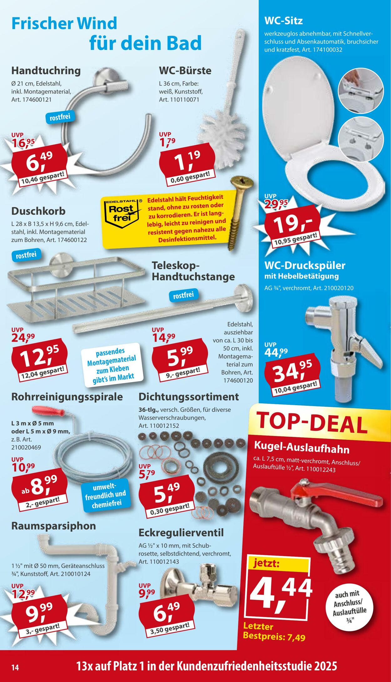 Prospekt Sonderpreis Baumarkt 09.05.2026 - 23.05.2026