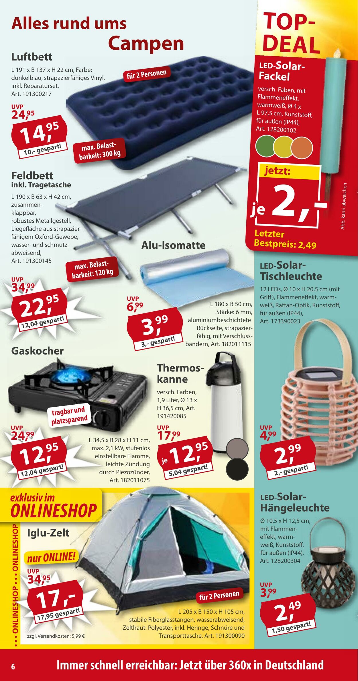 Prospekt Sonderpreis Baumarkt 09.05.2026 - 23.05.2026