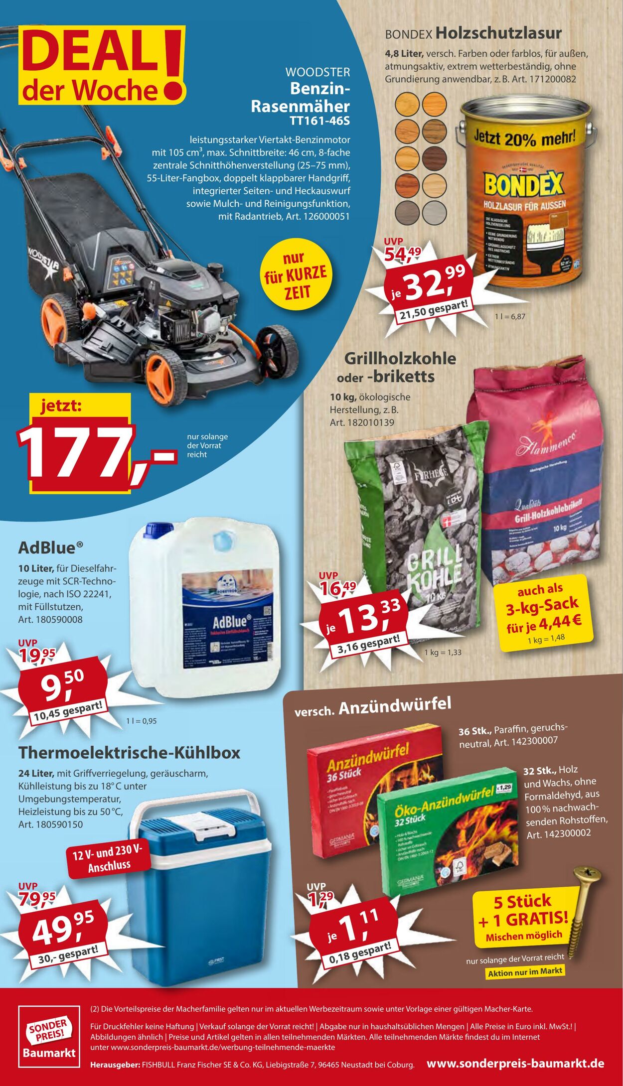 Prospekt Sonderpreis Baumarkt 16.05.2026 - 30.05.2026