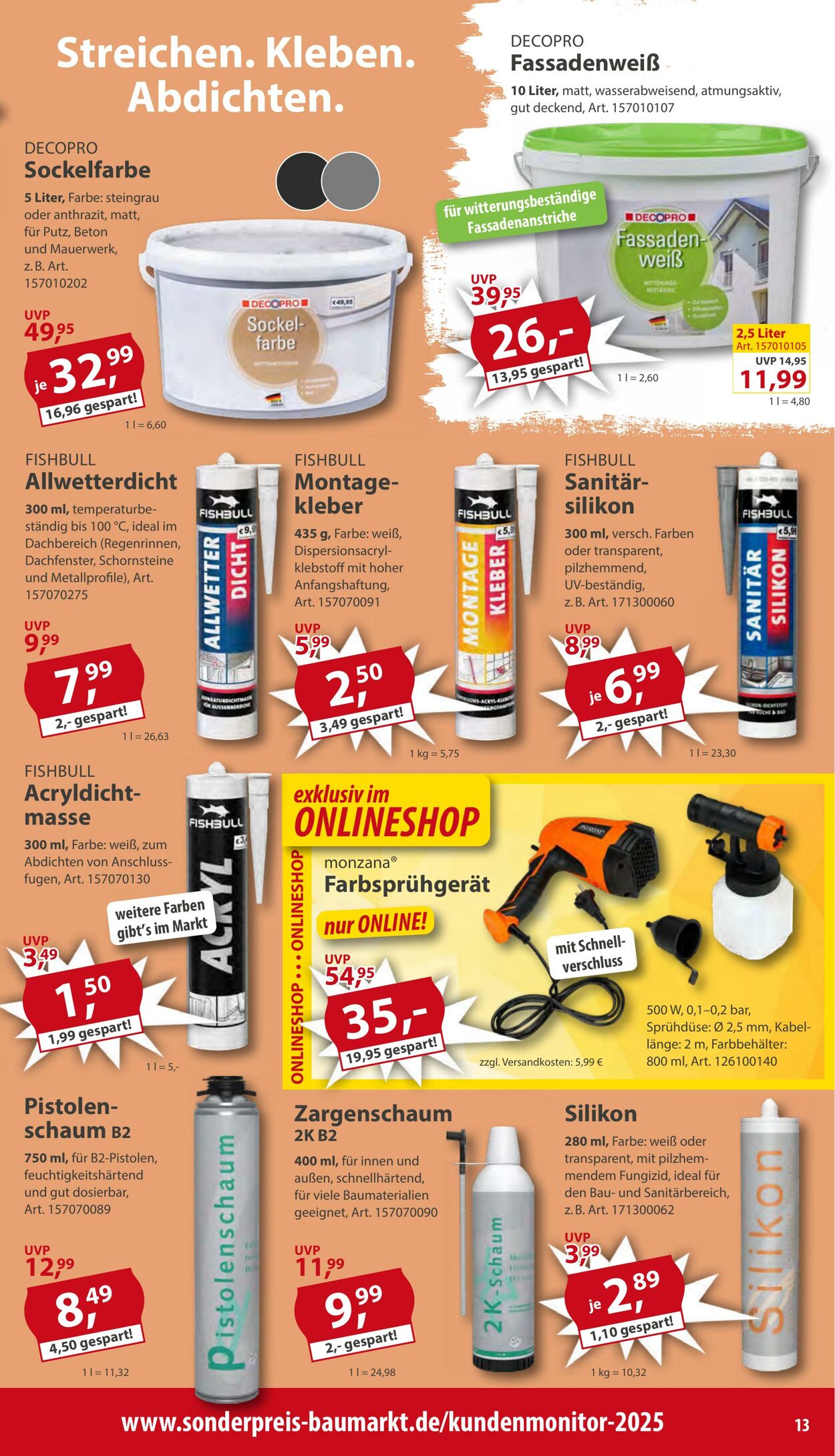 Prospekt Sonderpreis Baumarkt 16.05.2026 - 30.05.2026