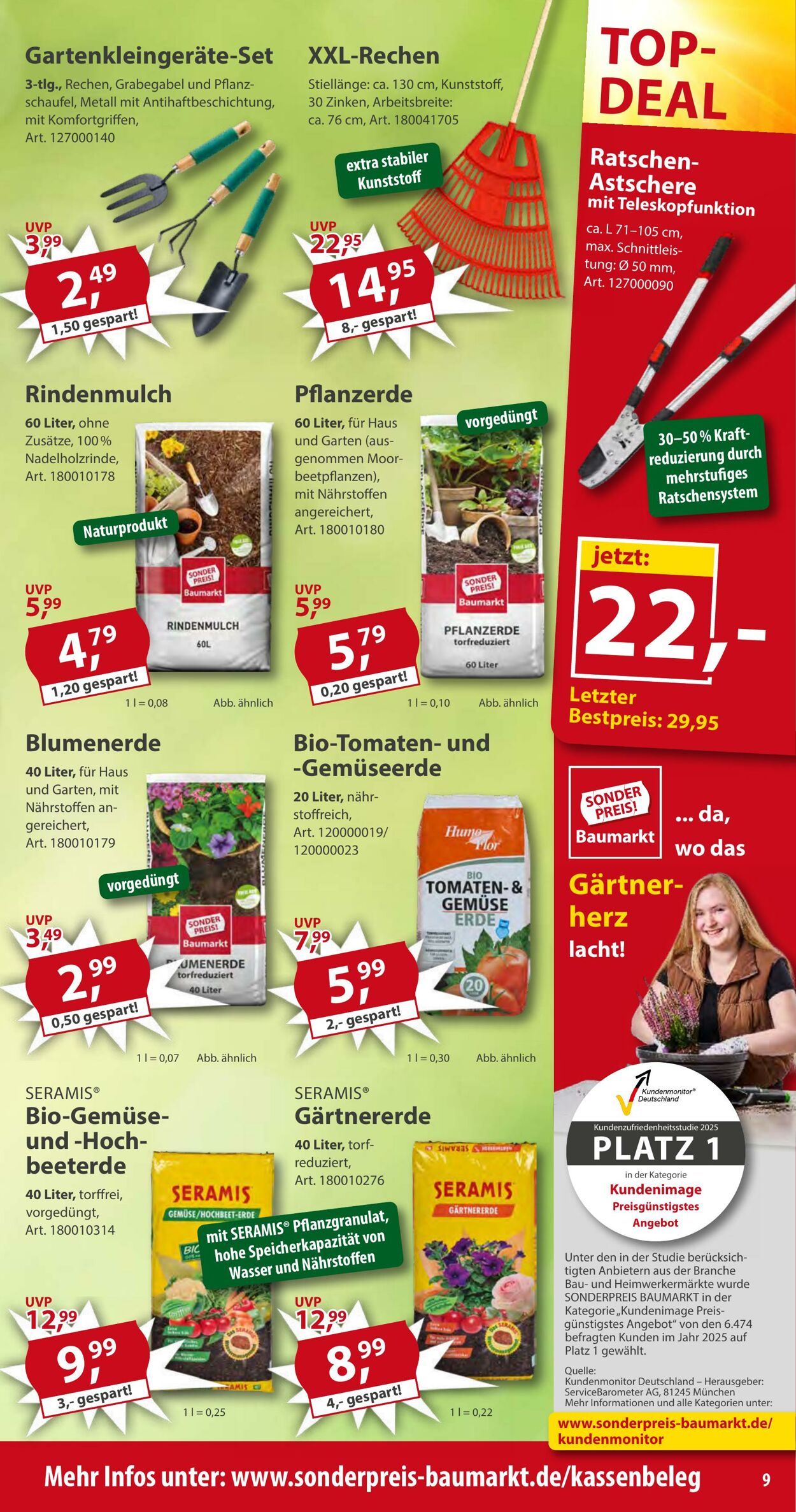 Prospekt Sonderpreis Baumarkt 16.05.2026 - 30.05.2026