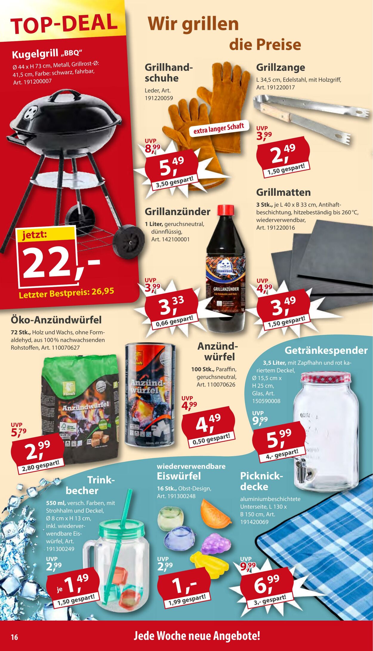 Prospekt Sonderpreis Baumarkt 16.05.2026 - 30.05.2026