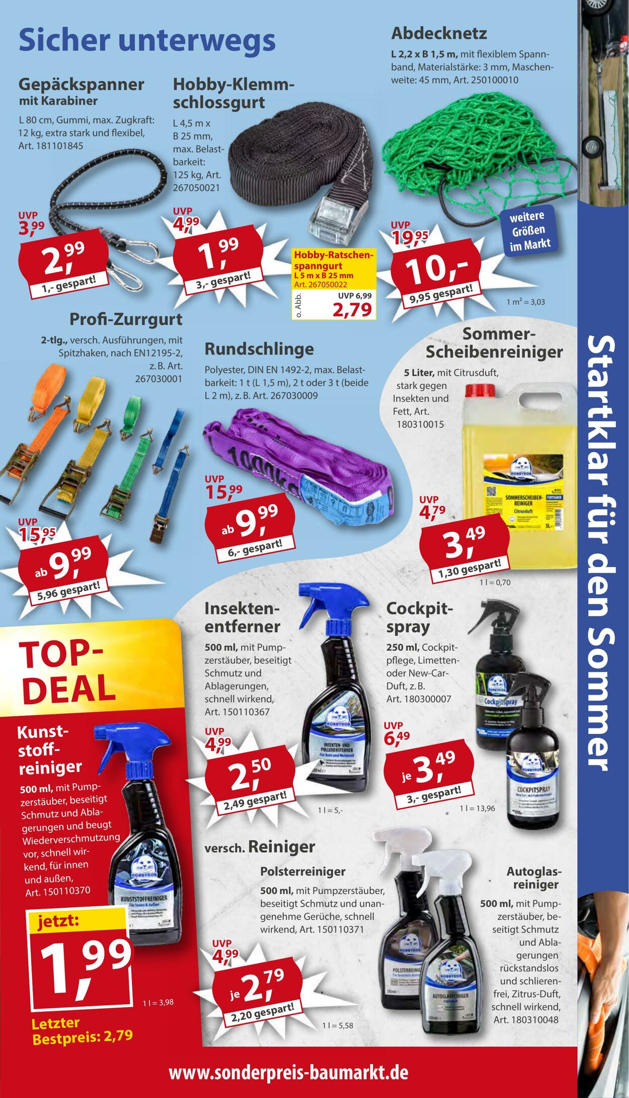 Prospekt Sonderpreis Baumarkt 16.05.2026 - 30.05.2026