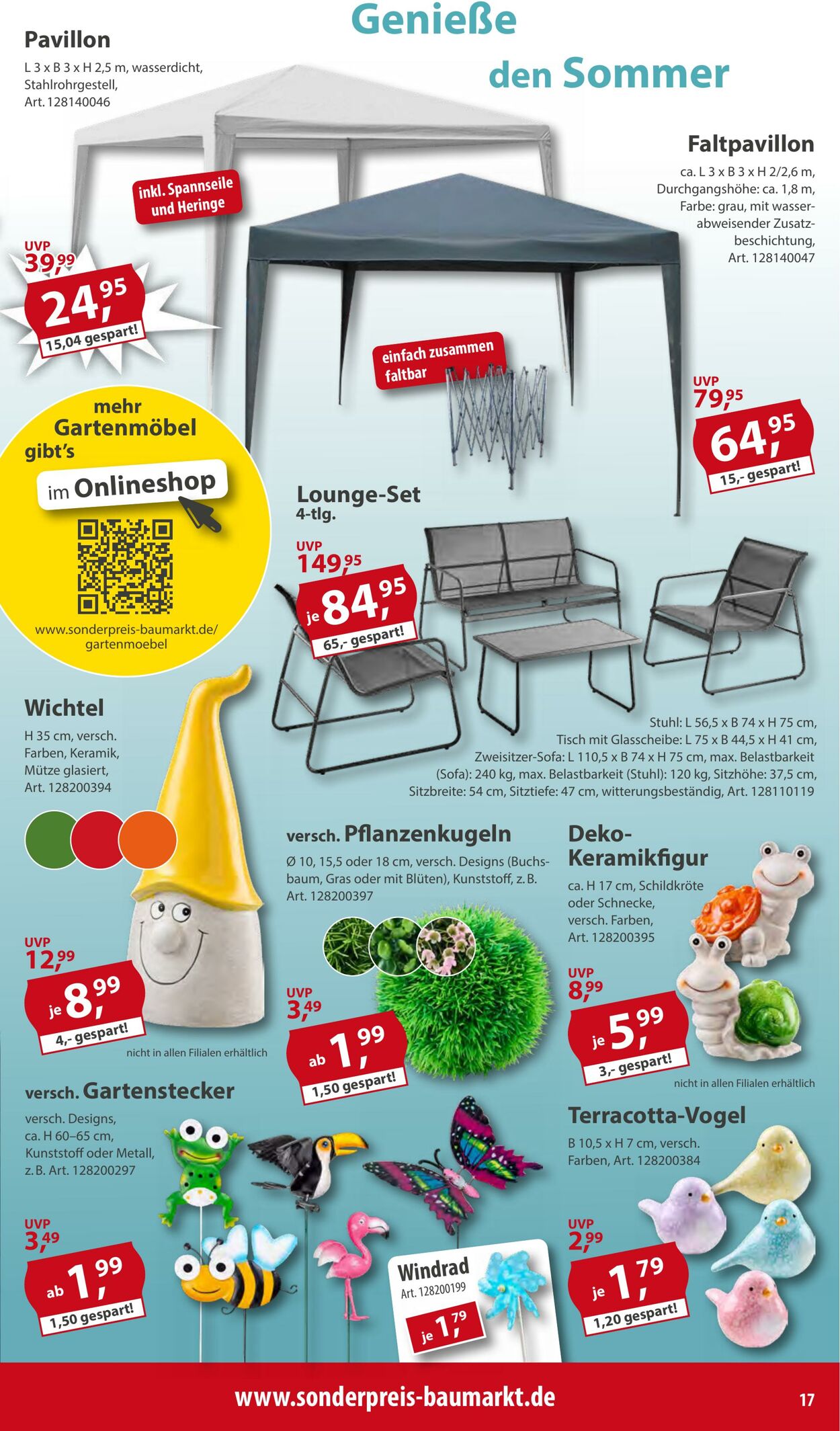Prospekt Sonderpreis Baumarkt 16.05.2026 - 30.05.2026