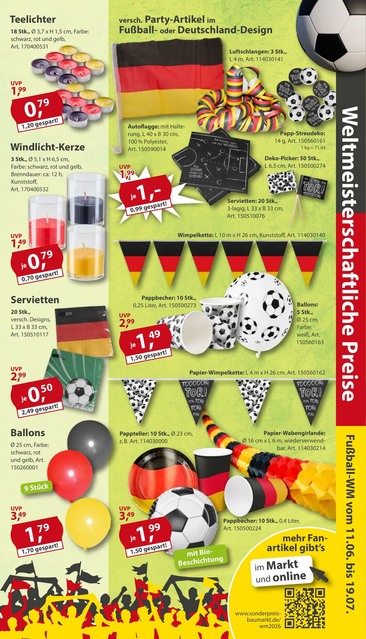Prospekt Sonderpreis Baumarkt 23.05.2026 - 06.06.2026
