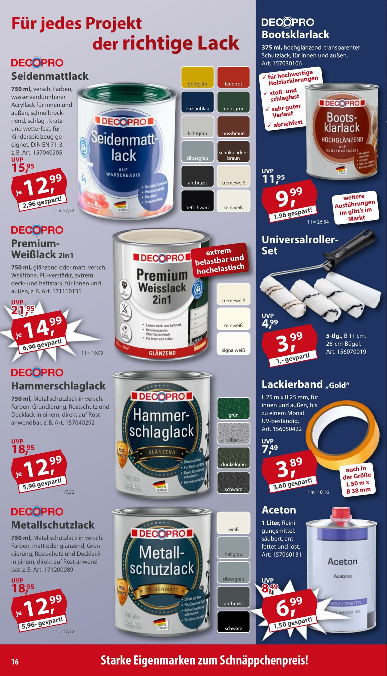 Prospekt Sonderpreis Baumarkt 23.05.2026 - 06.06.2026