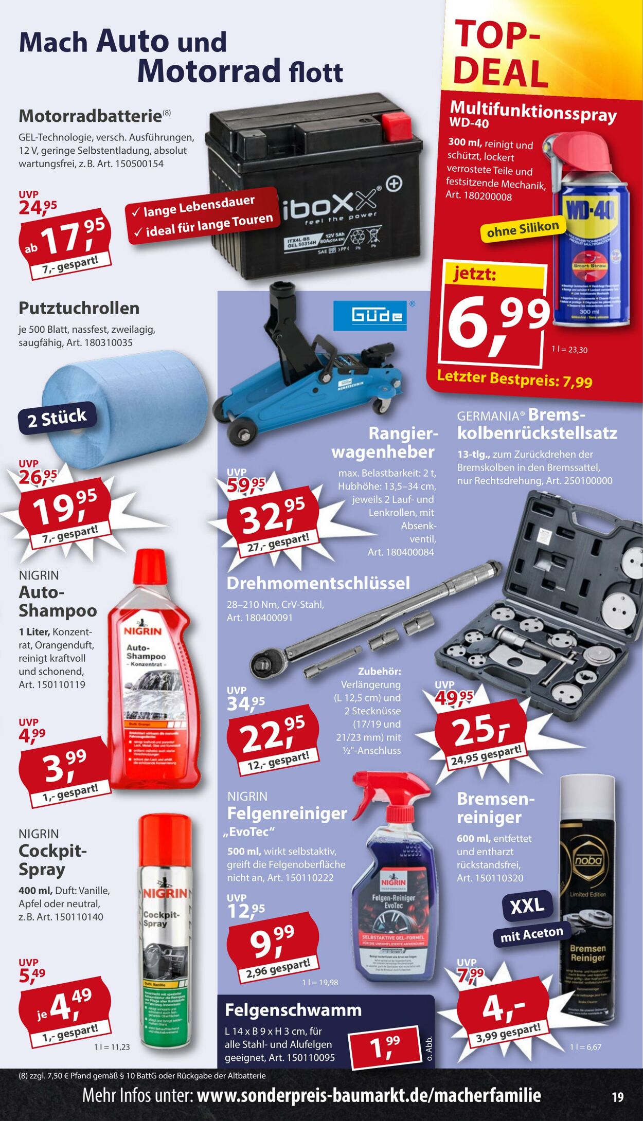 Prospekt Sonderpreis Baumarkt 23.05.2026 - 06.06.2026