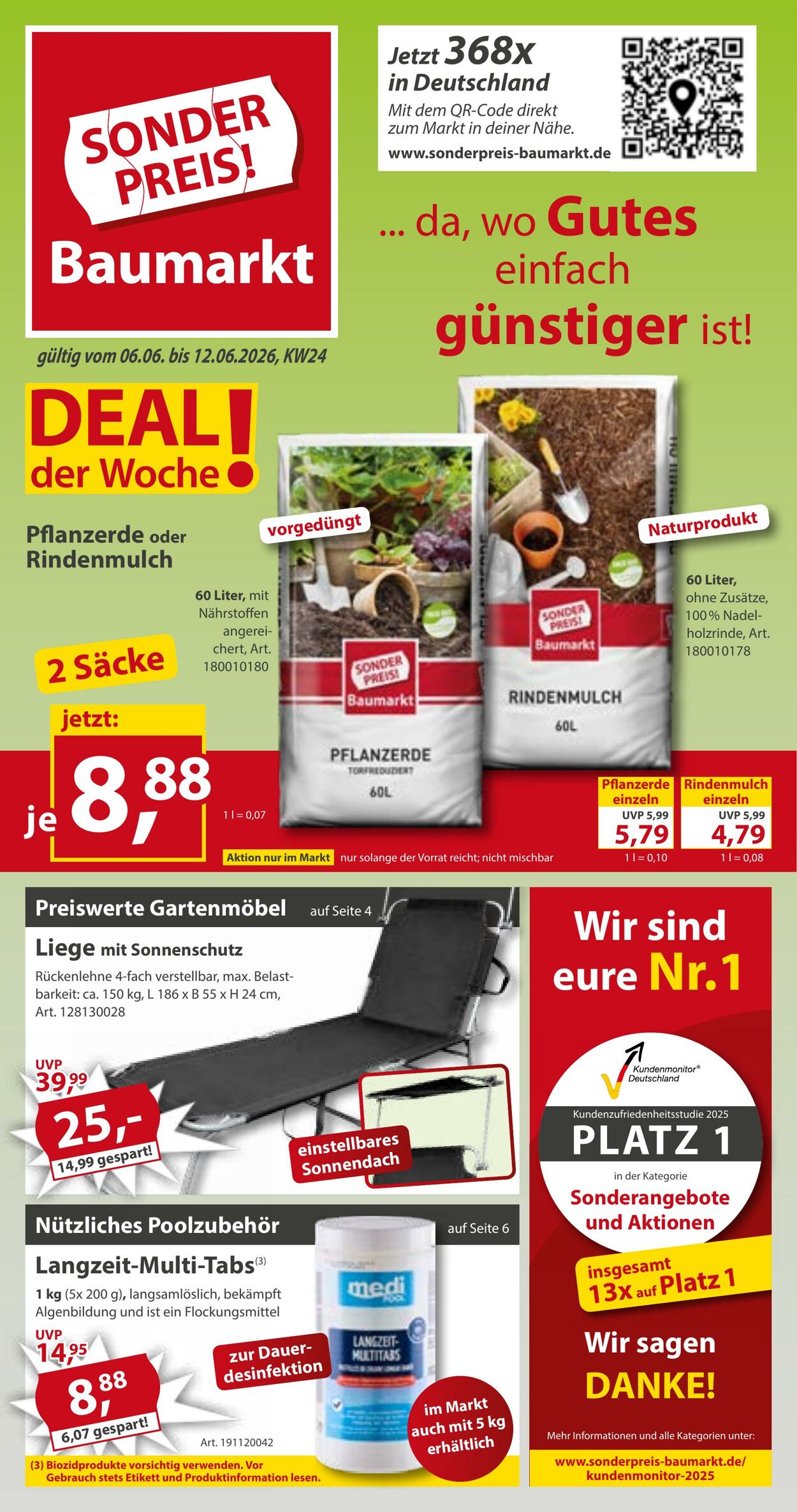 Prospekt Sonderpreis Baumarkt 30.05.2026 - 13.06.2026