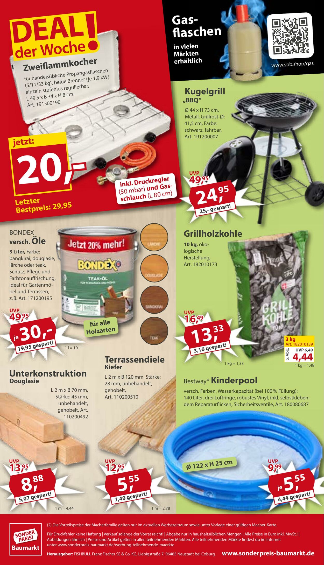 Prospekt Sonderpreis Baumarkt 30.05.2026 - 13.06.2026