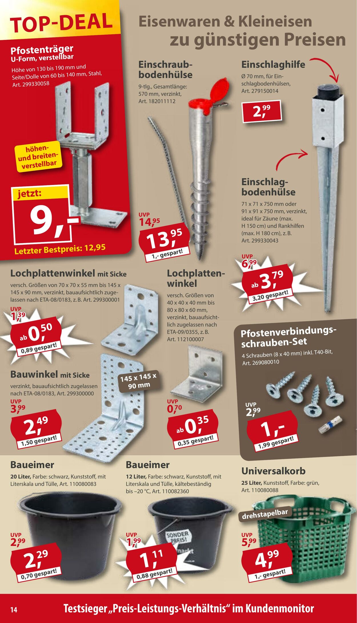 Prospekt Sonderpreis Baumarkt 30.05.2026 - 13.06.2026