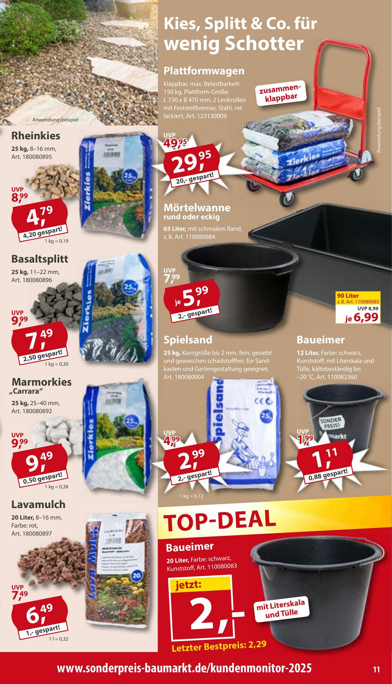 Prospekt Sonderpreis Baumarkt 20.06.2026 - 04.07.2026