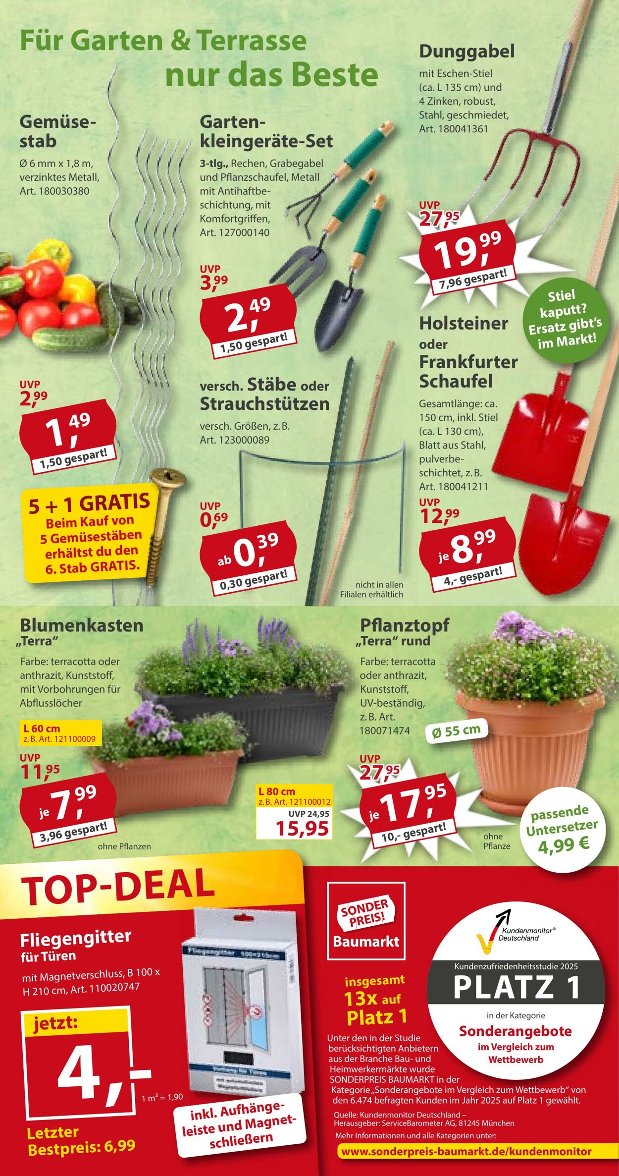 Prospekt Sonderpreis Baumarkt 20.06.2026 - 04.07.2026