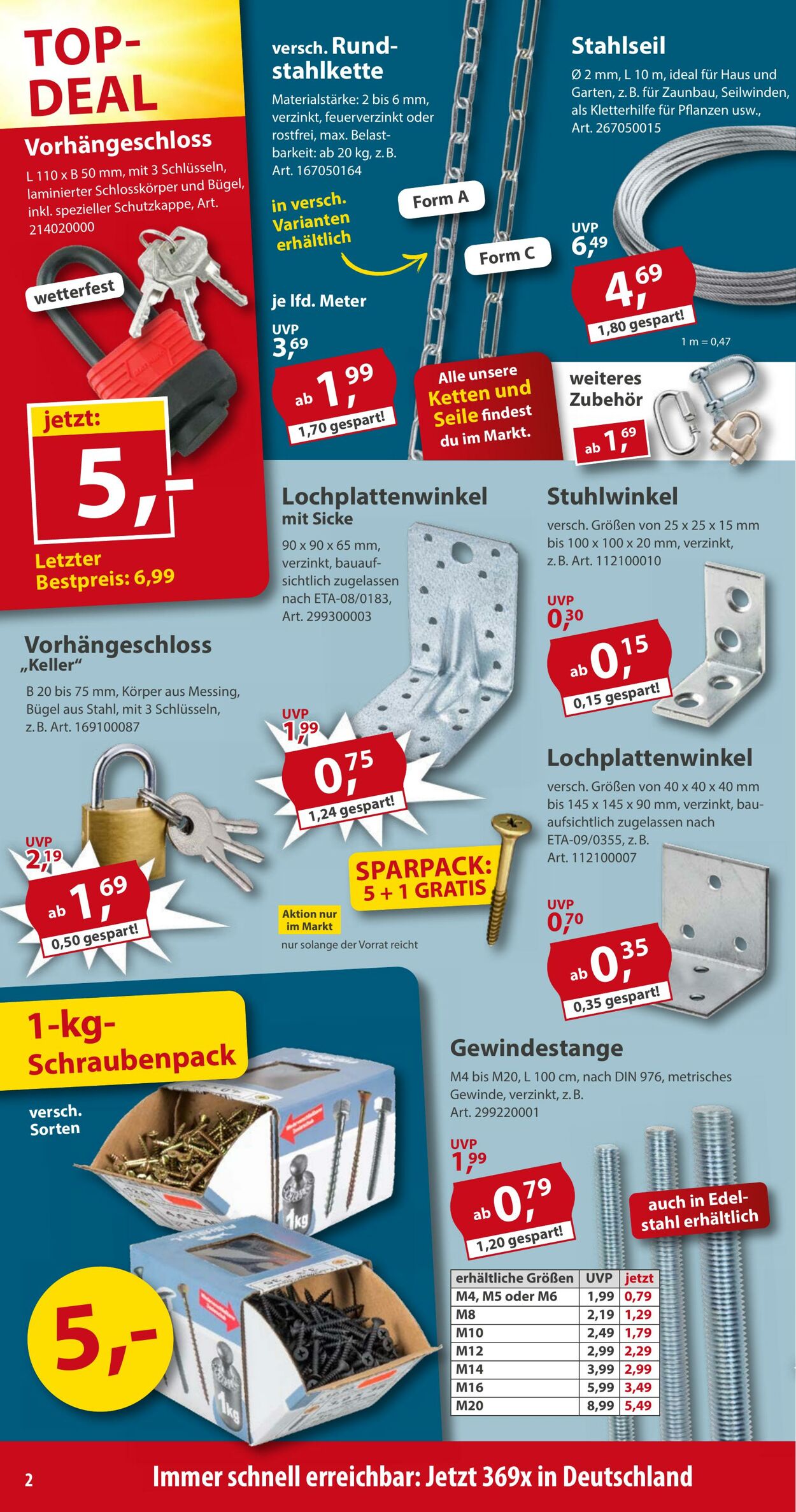 Prospekt Sonderpreis Baumarkt 27.06.2026 - 11.07.2026
