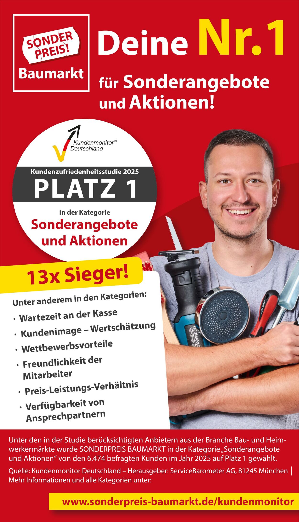 Prospekt Sonderpreis Baumarkt 04.07.2026 - 18.07.2026