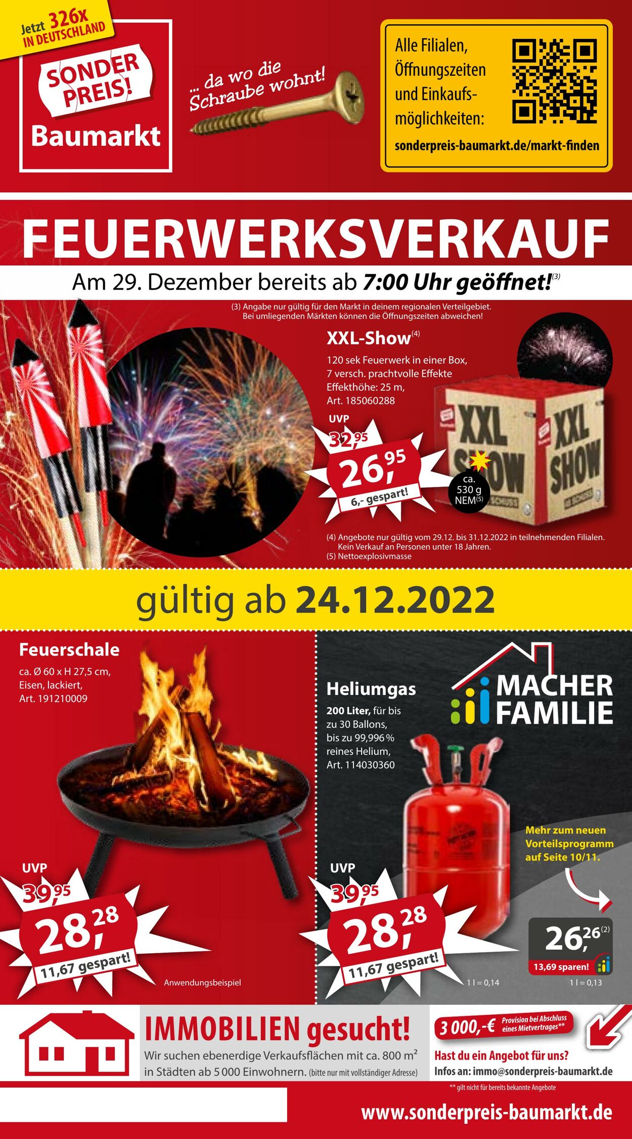 Prospekt Sonderpreis Baumarkt 24.12.2022 - 30.12.2022