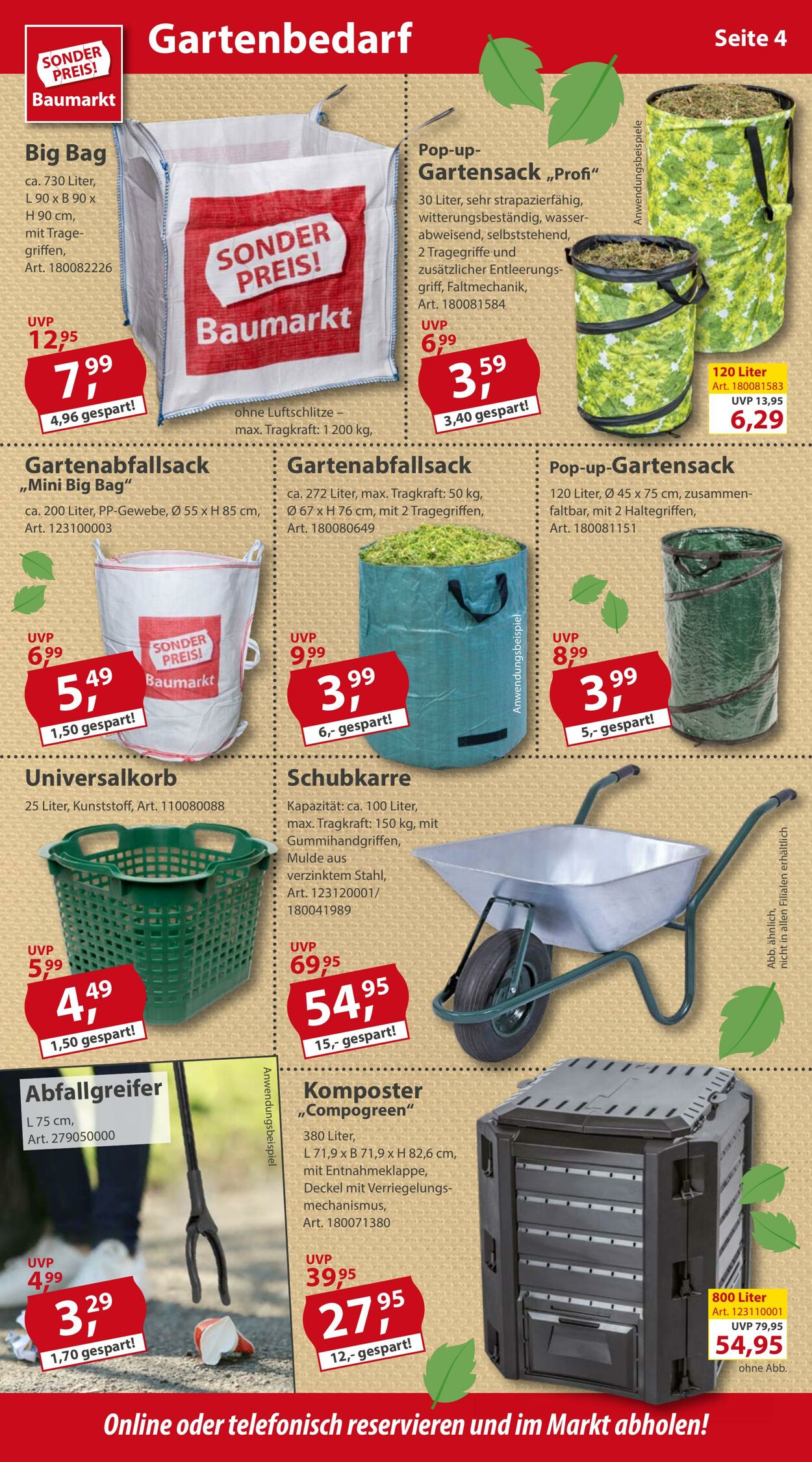 Prospekt Sonderpreis Baumarkt 24.09.2022 - 30.09.2022