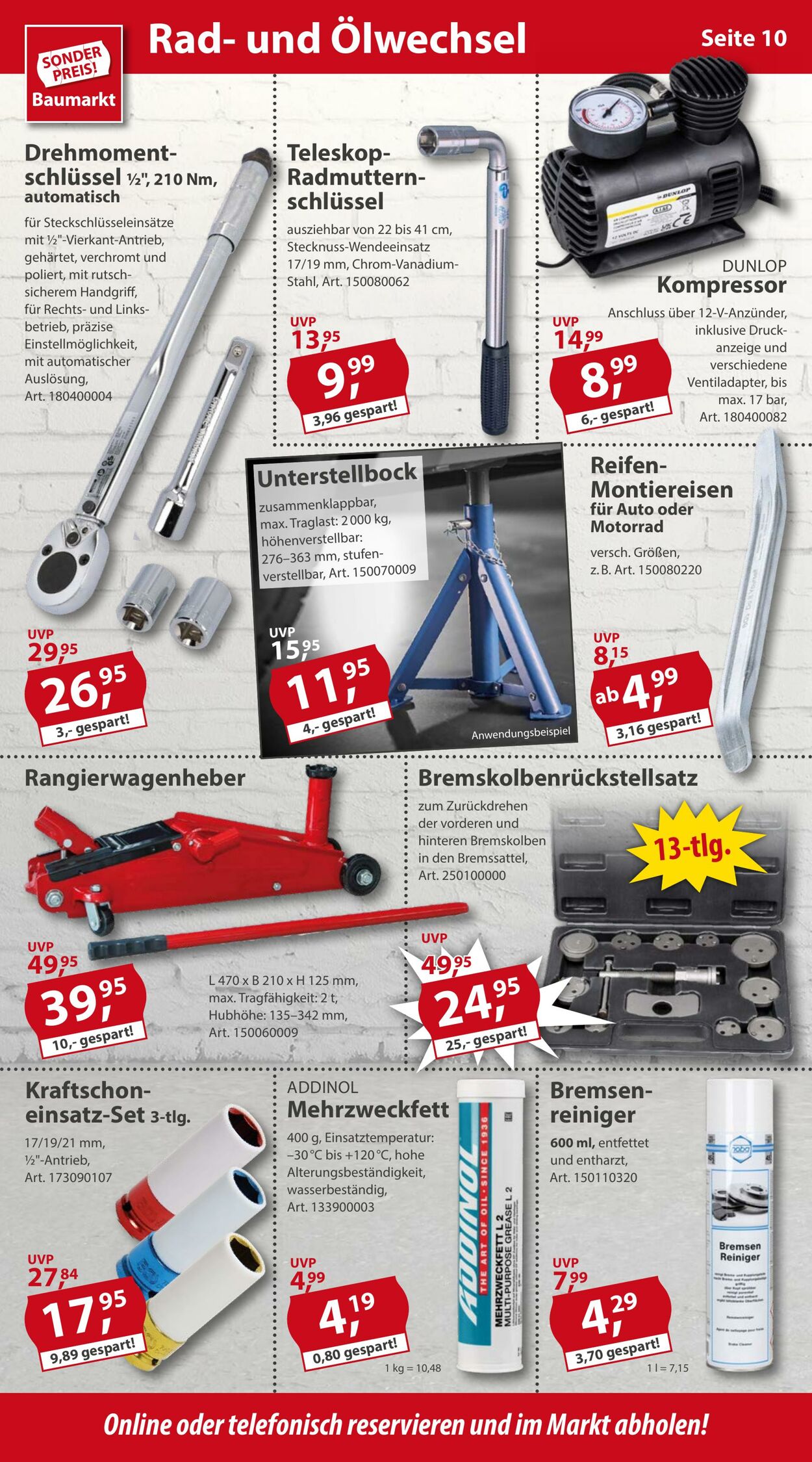 Prospekt Sonderpreis Baumarkt 24.09.2022 - 30.09.2022