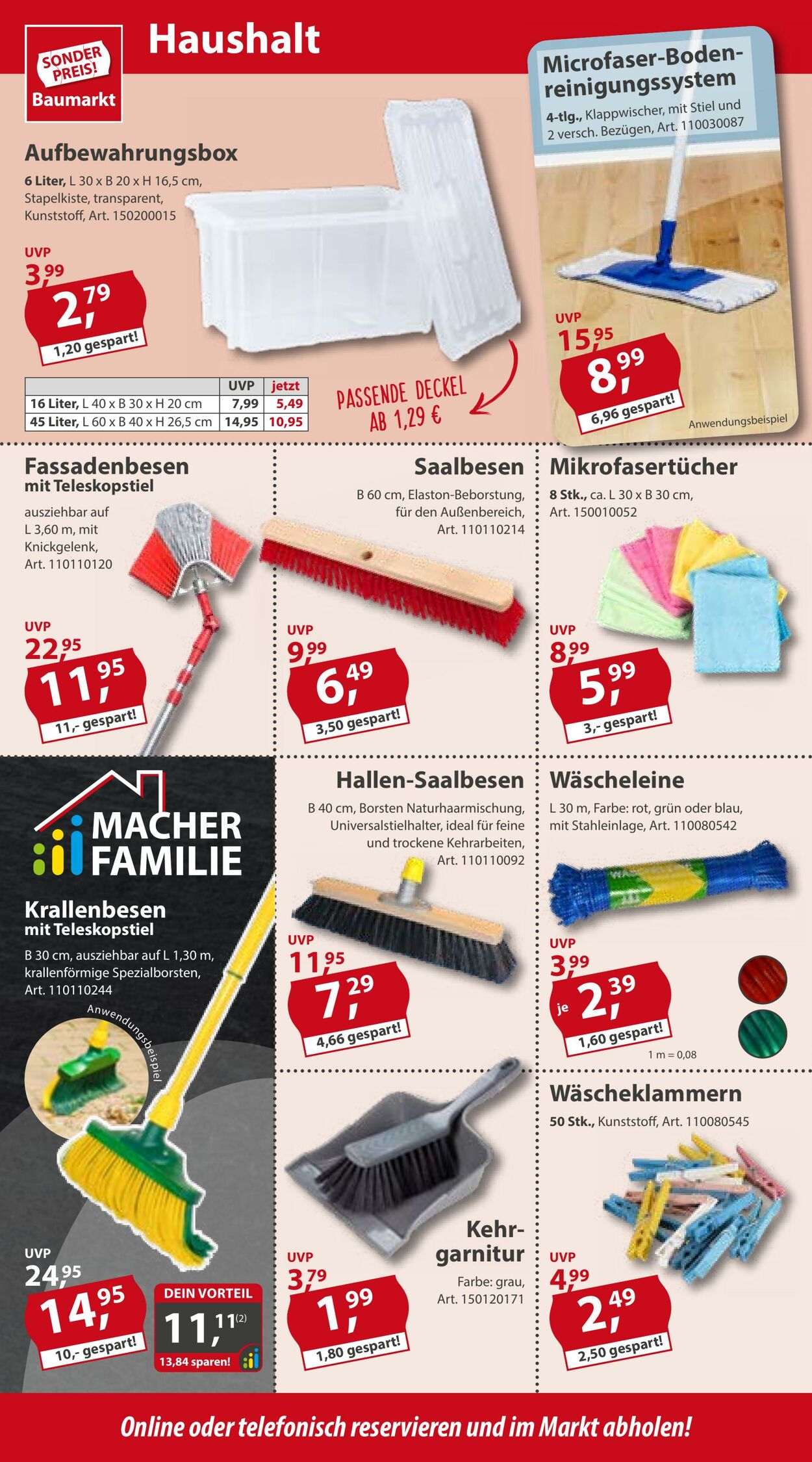 Prospekt Sonderpreis Baumarkt 08.07.2023 - 14.07.2023