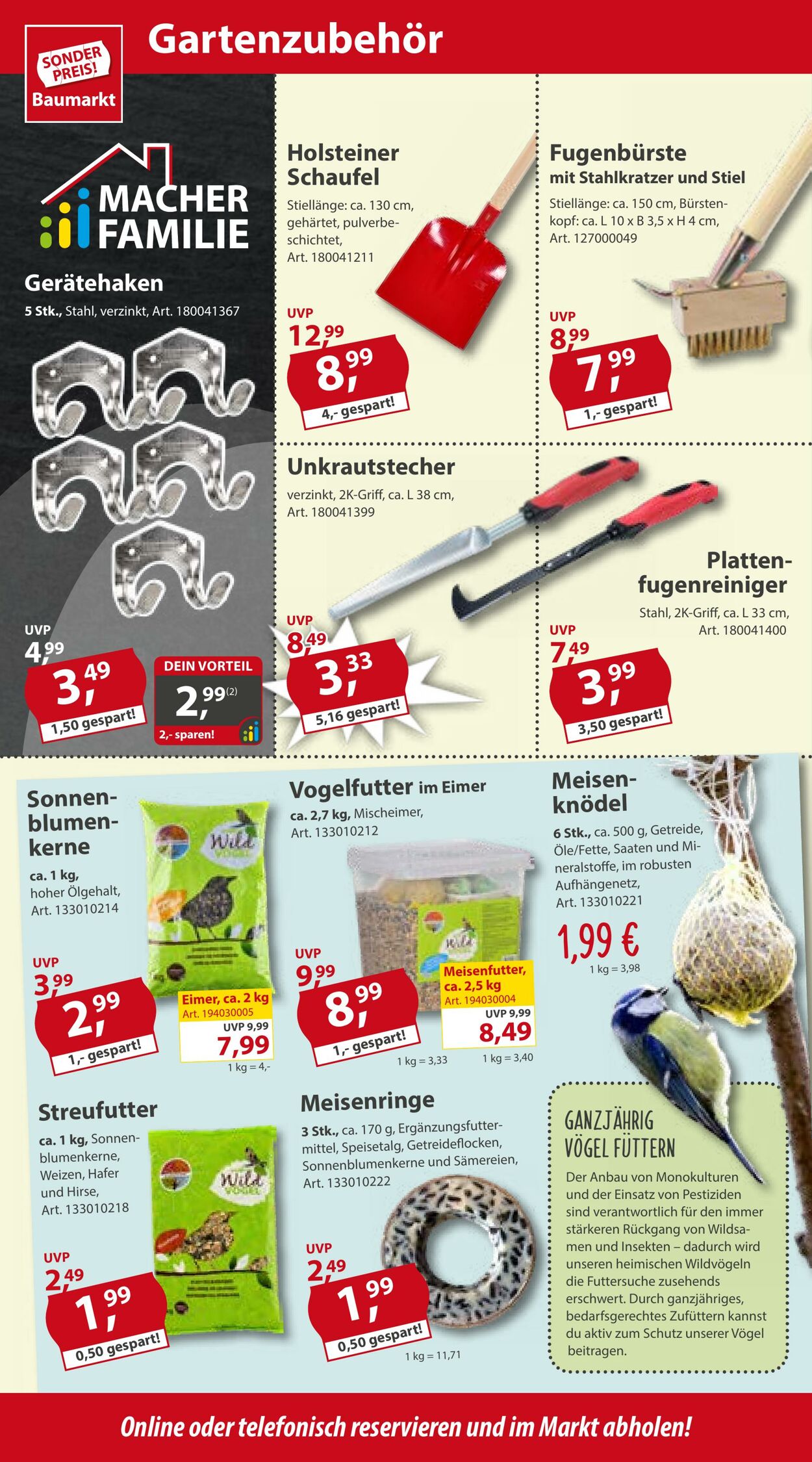 Prospekt Sonderpreis Baumarkt 08.07.2023 - 14.07.2023