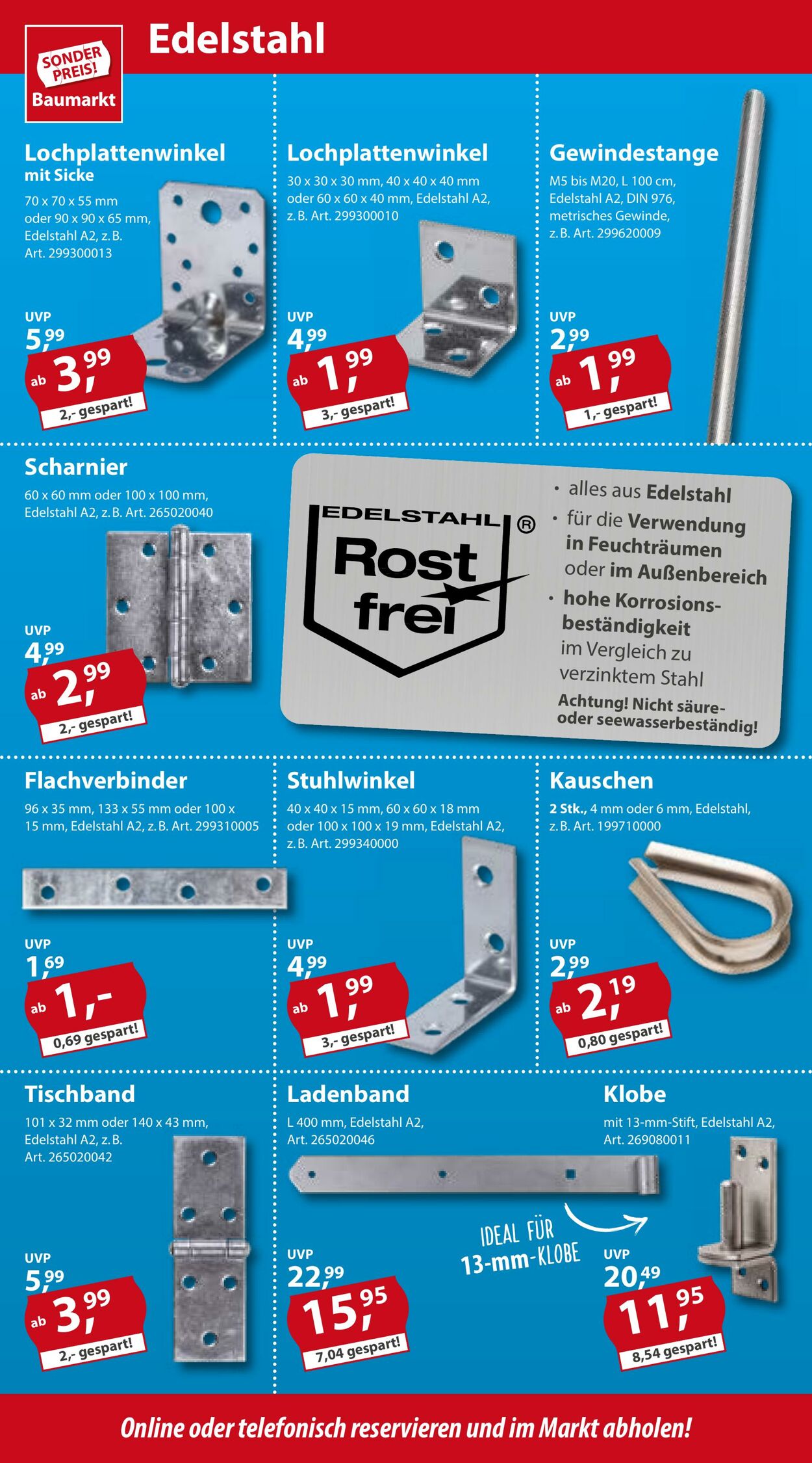 Prospekt Sonderpreis Baumarkt 08.07.2023 - 14.07.2023