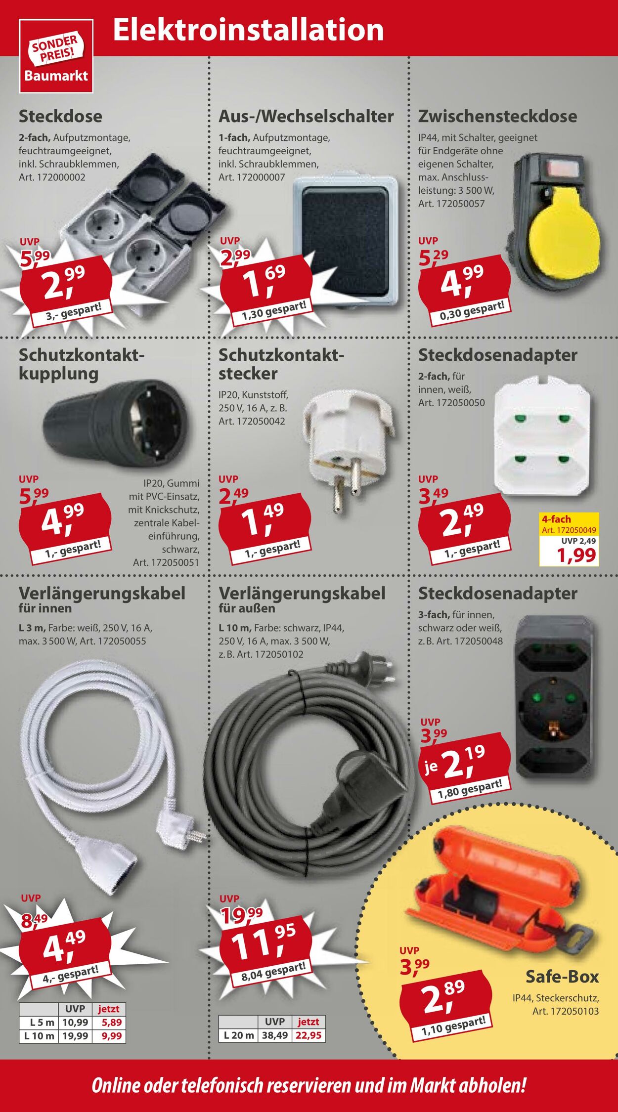 Prospekt Sonderpreis Baumarkt 10.06.2023 - 16.06.2023