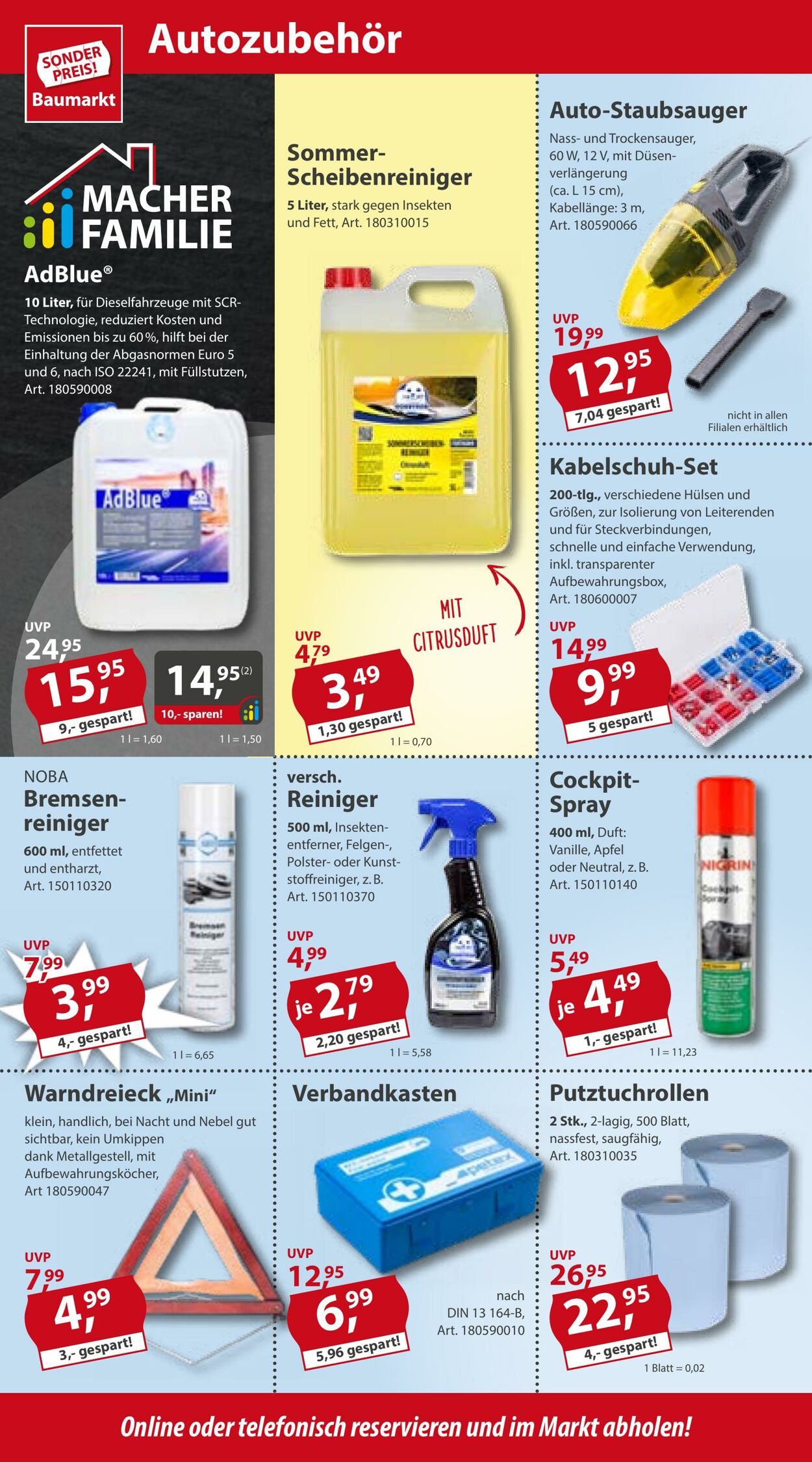 Prospekt Sonderpreis Baumarkt 10.06.2023 - 16.06.2023