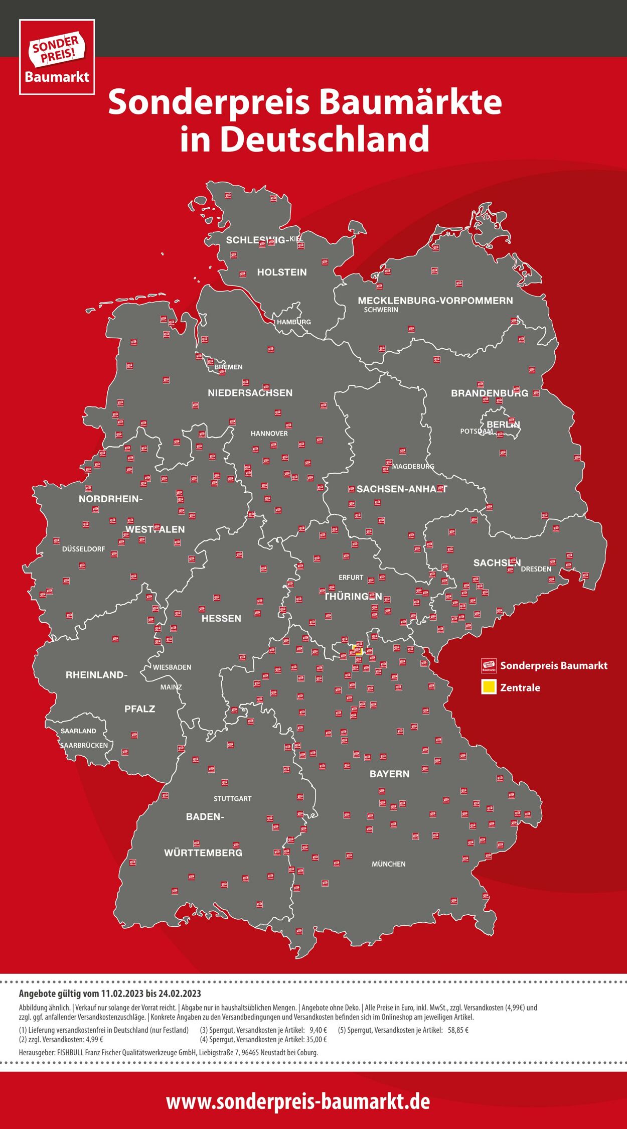 Prospekt Sonderpreis Baumarkt 11.02.2023 - 24.02.2023