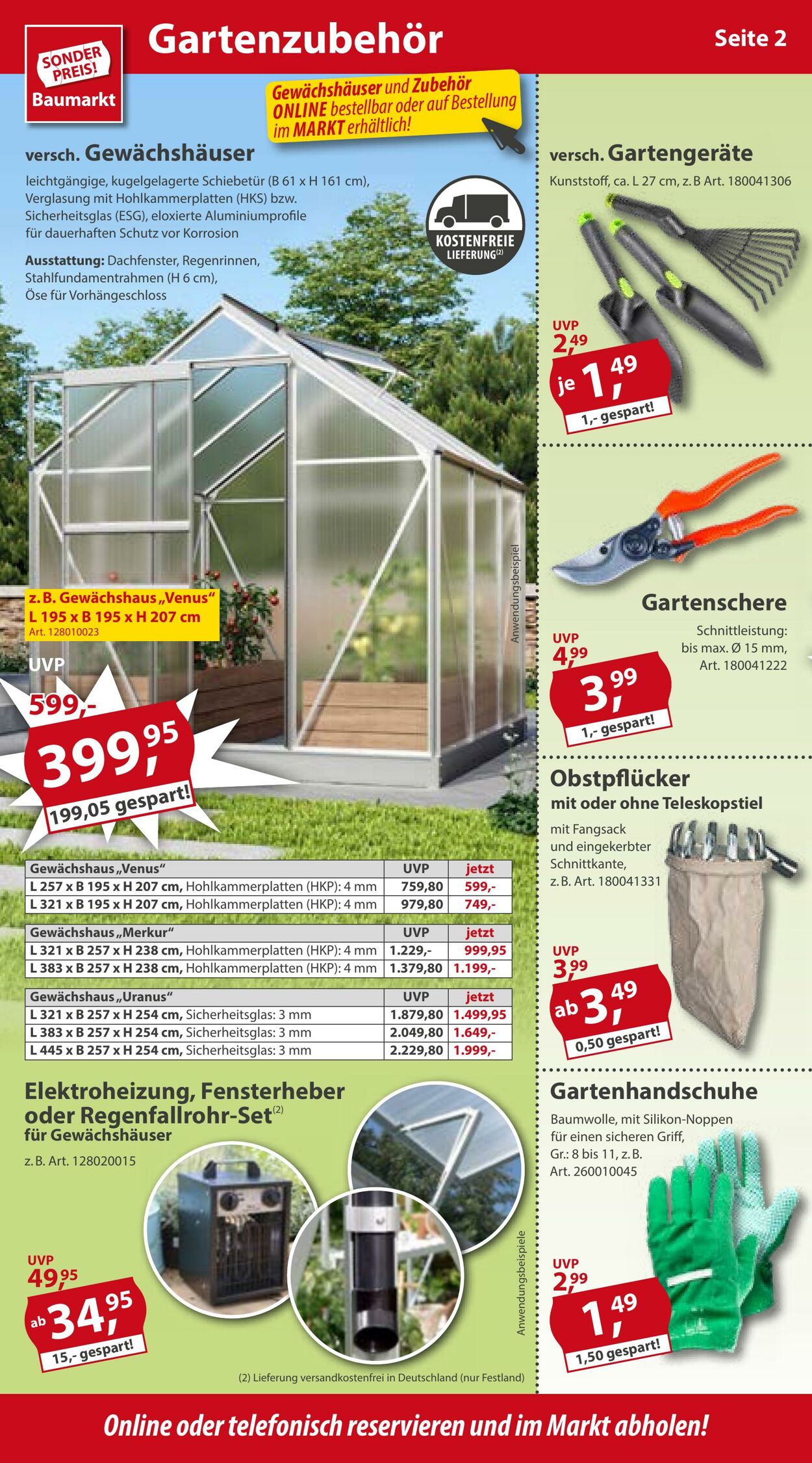 Prospekt Sonderpreis Baumarkt 03.09.2022 - 09.09.2022