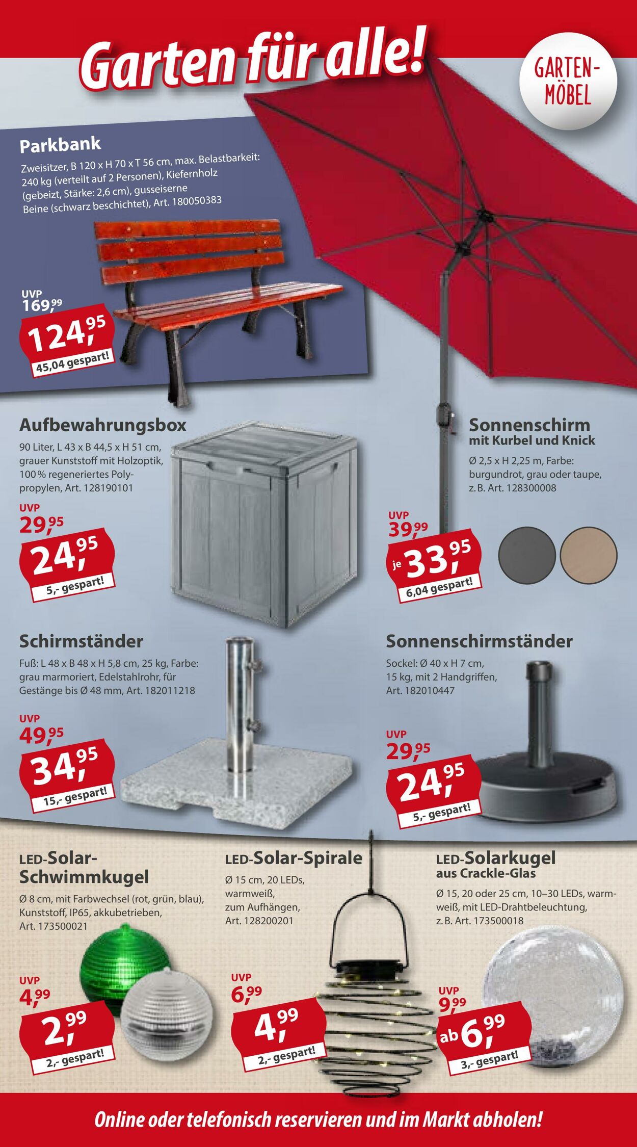 Prospekt Sonderpreis Baumarkt 18.03.2023 - 24.03.2023