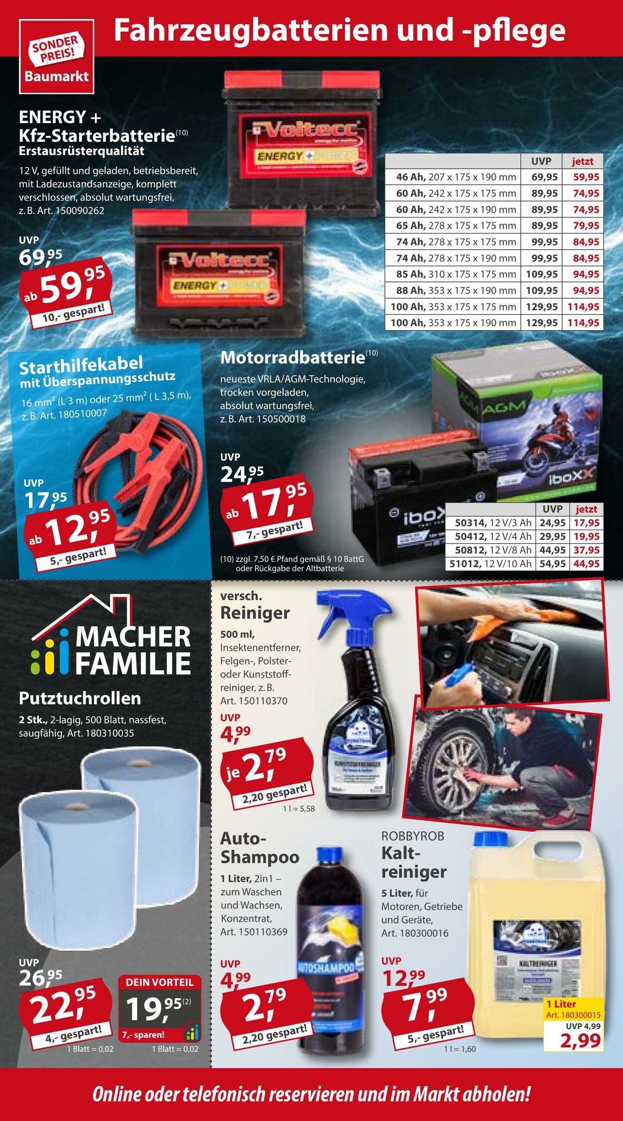 Prospekt Sonderpreis Baumarkt 15.07.2023 - 21.07.2023