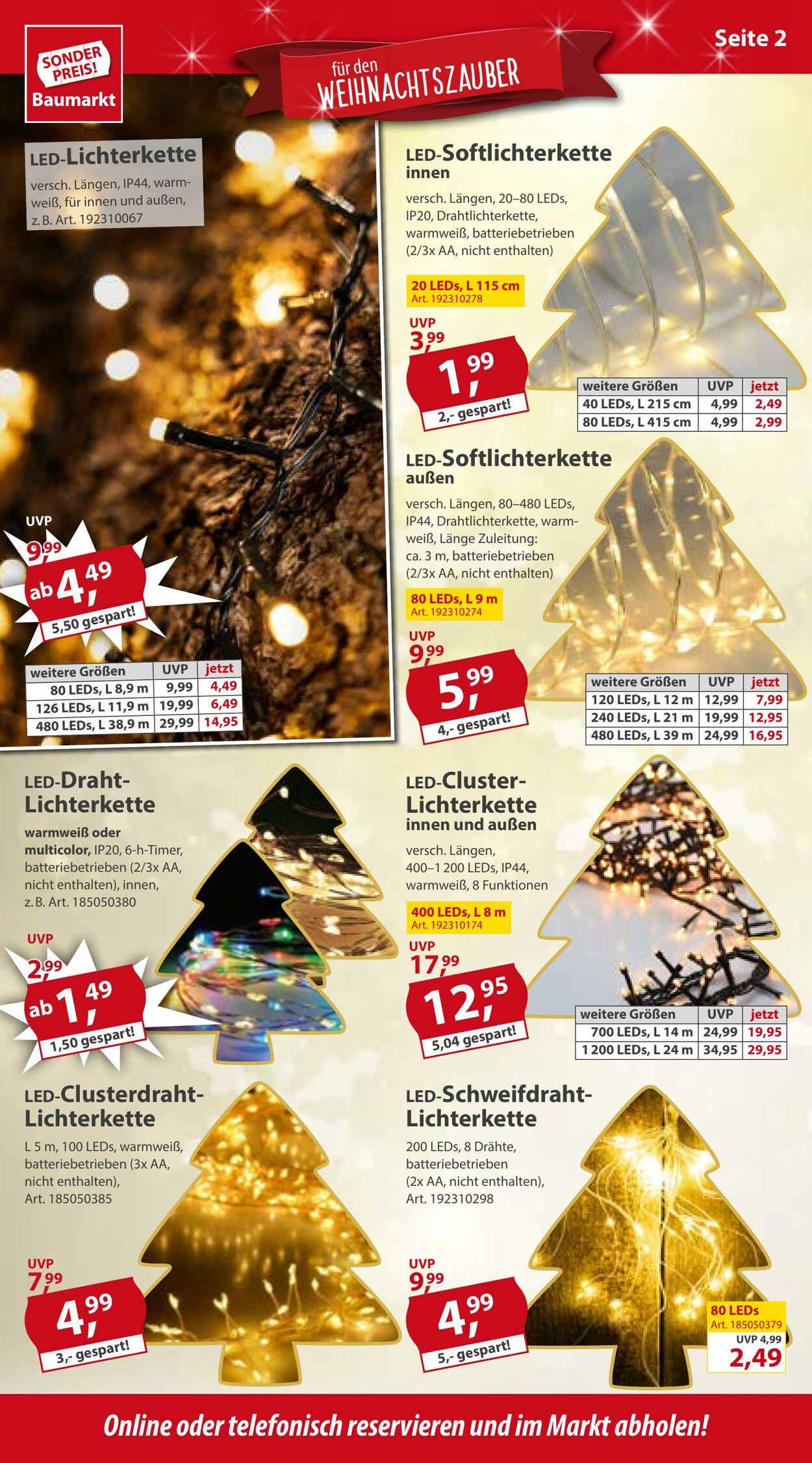 Prospekt Sonderpreis Baumarkt 26.11.2022 - 02.12.2022