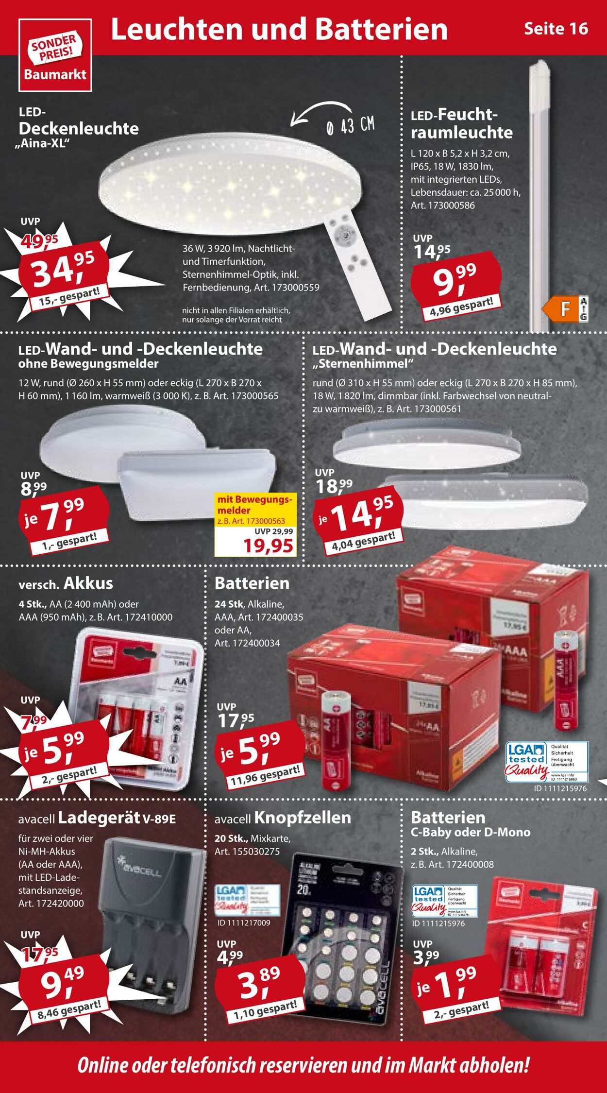 Prospekt Sonderpreis Baumarkt 26.11.2022 - 02.12.2022