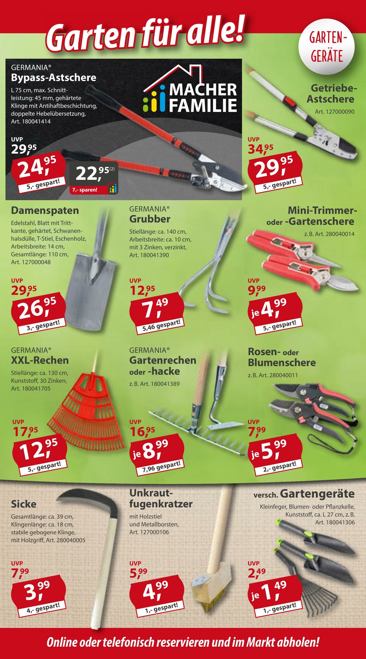 Prospekt Sonderpreis Baumarkt 04.03.2023 - 10.03.2023