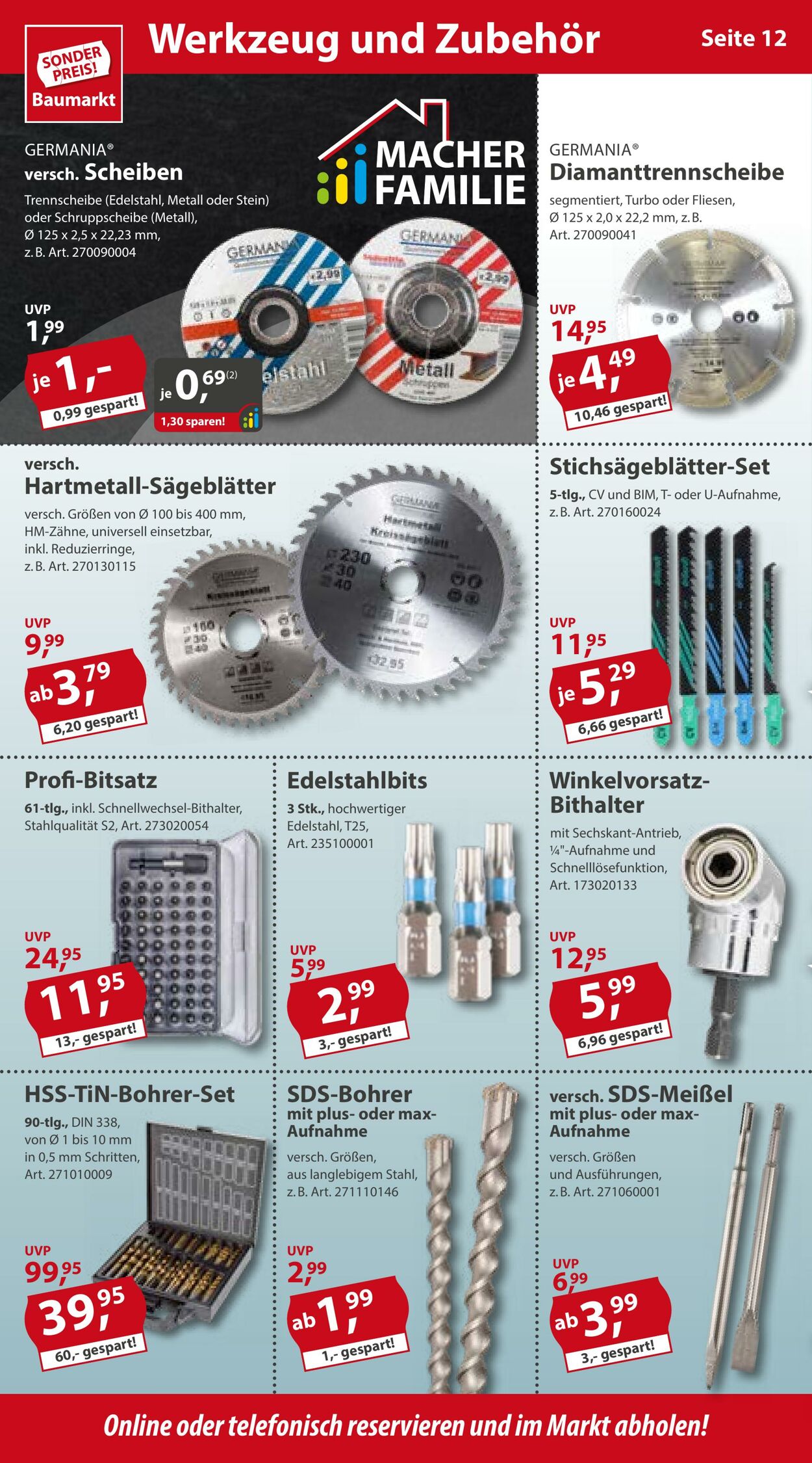 Prospekt Sonderpreis Baumarkt 04.03.2023 - 10.03.2023