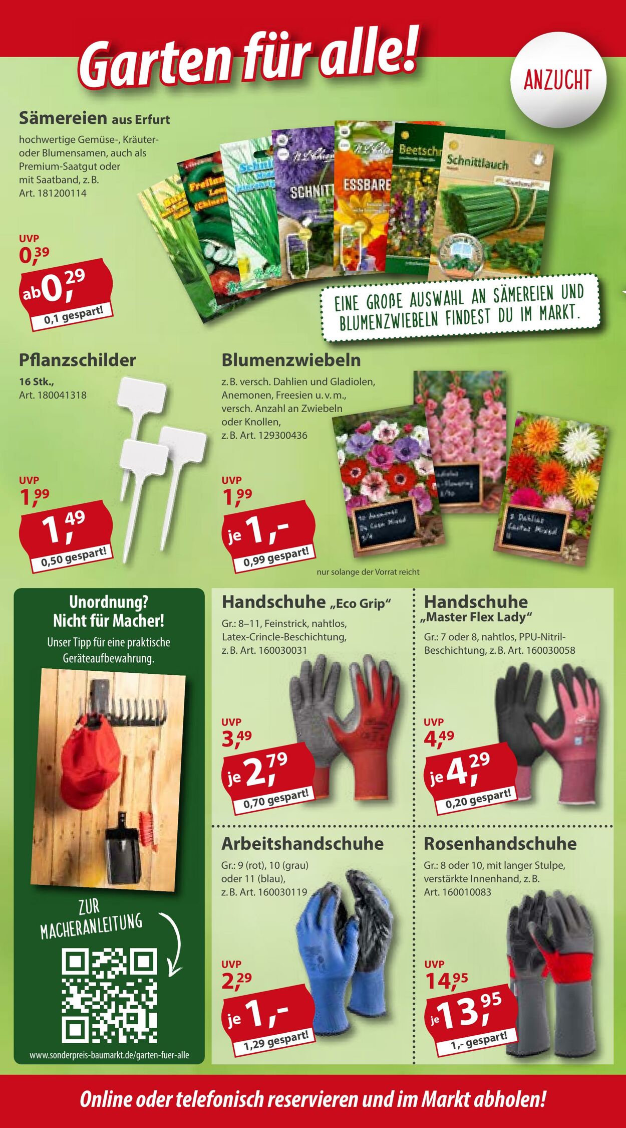 Prospekt Sonderpreis Baumarkt 04.03.2023 - 10.03.2023