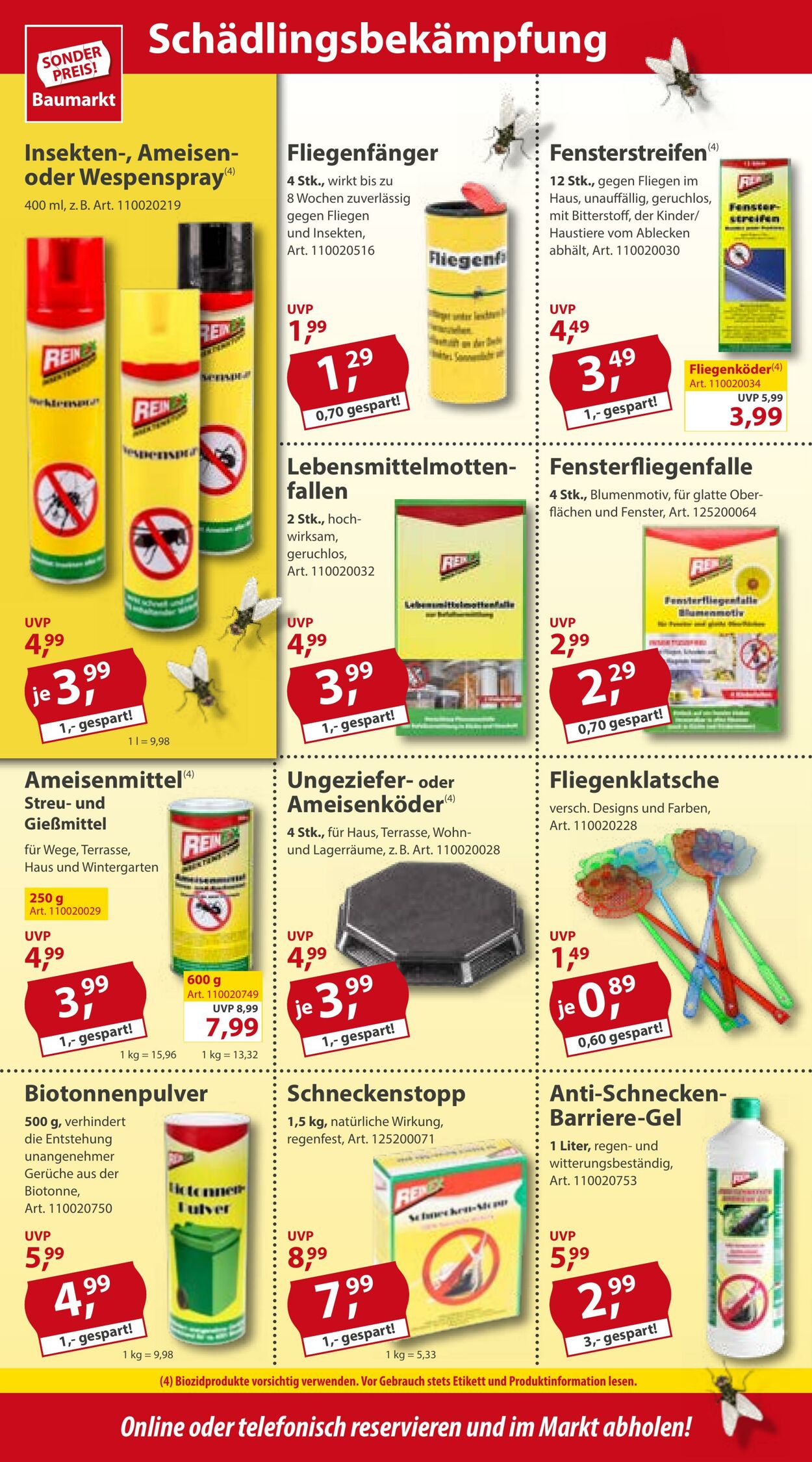 Prospekt Sonderpreis Baumarkt 08.04.2023 - 14.04.2023