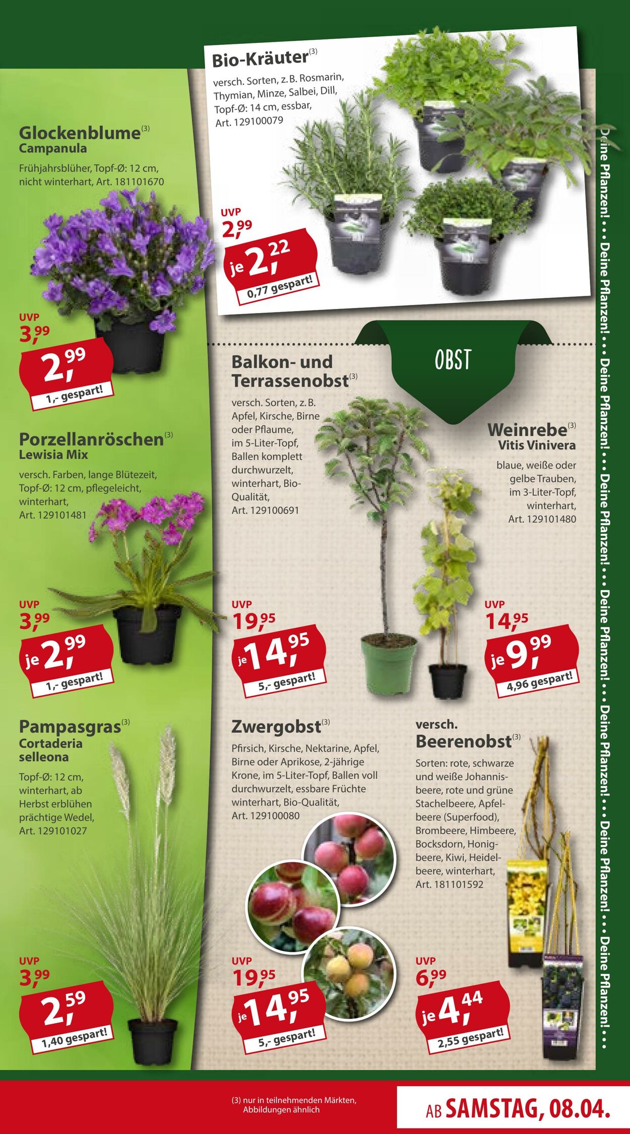 Prospekt Sonderpreis Baumarkt 08.04.2023 - 14.04.2023