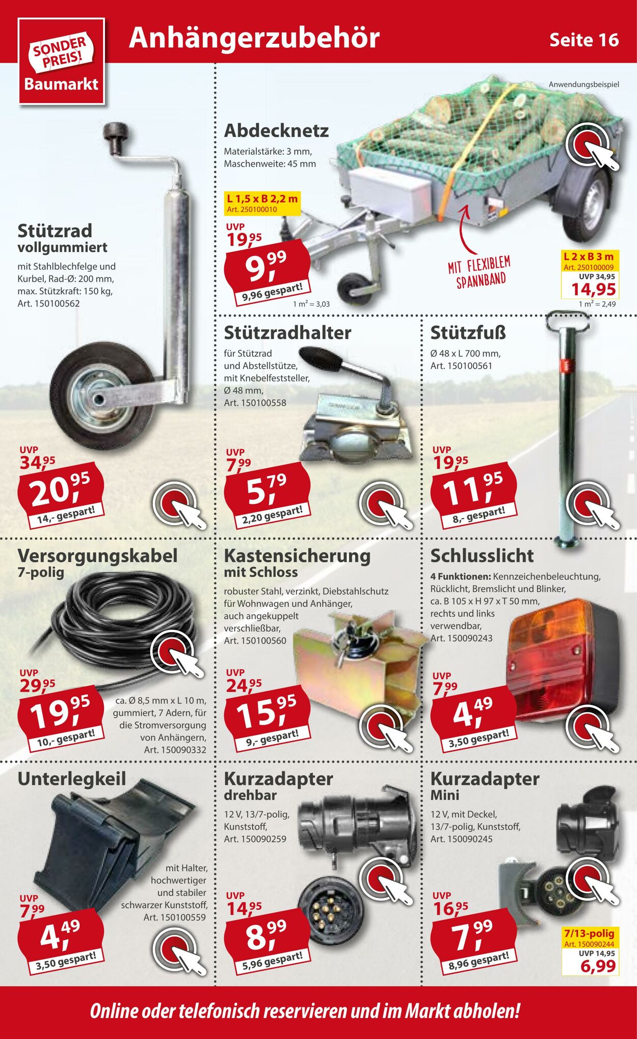 Prospekt Sonderpreis Baumarkt 30.07.2022 - 05.08.2022