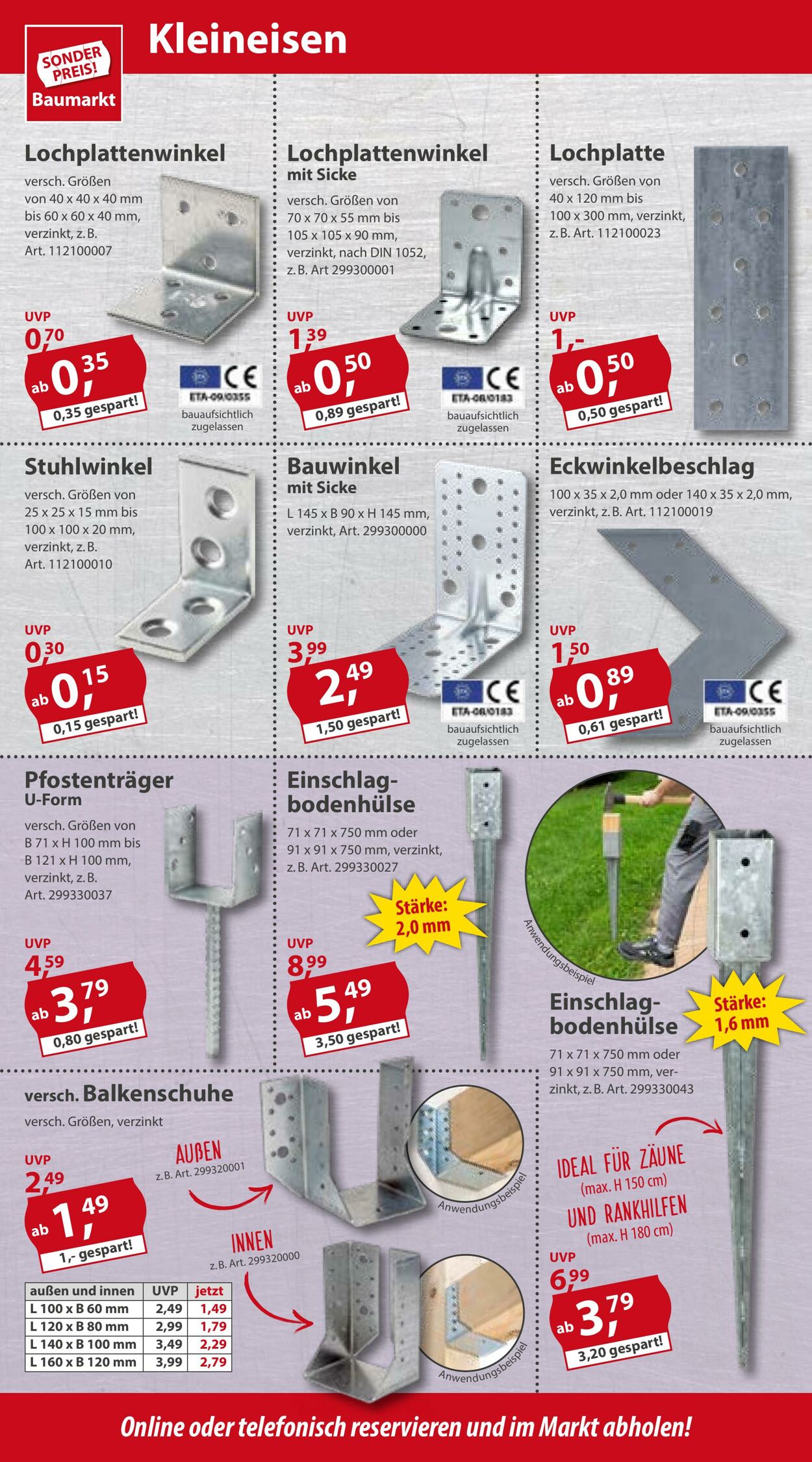 Prospekt Sonderpreis Baumarkt 03.06.2023 - 09.06.2023