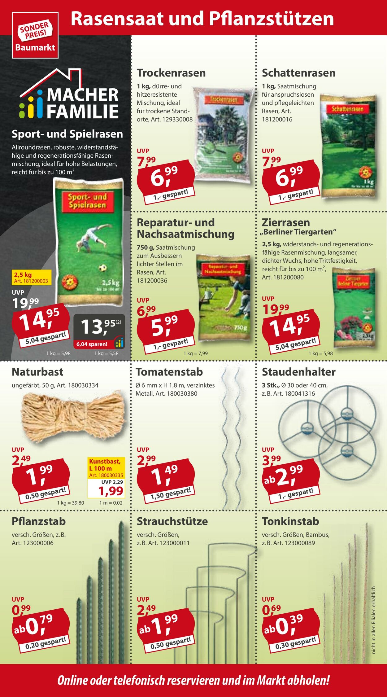 Prospekt Sonderpreis Baumarkt 27.05.2023 - 02.06.2023